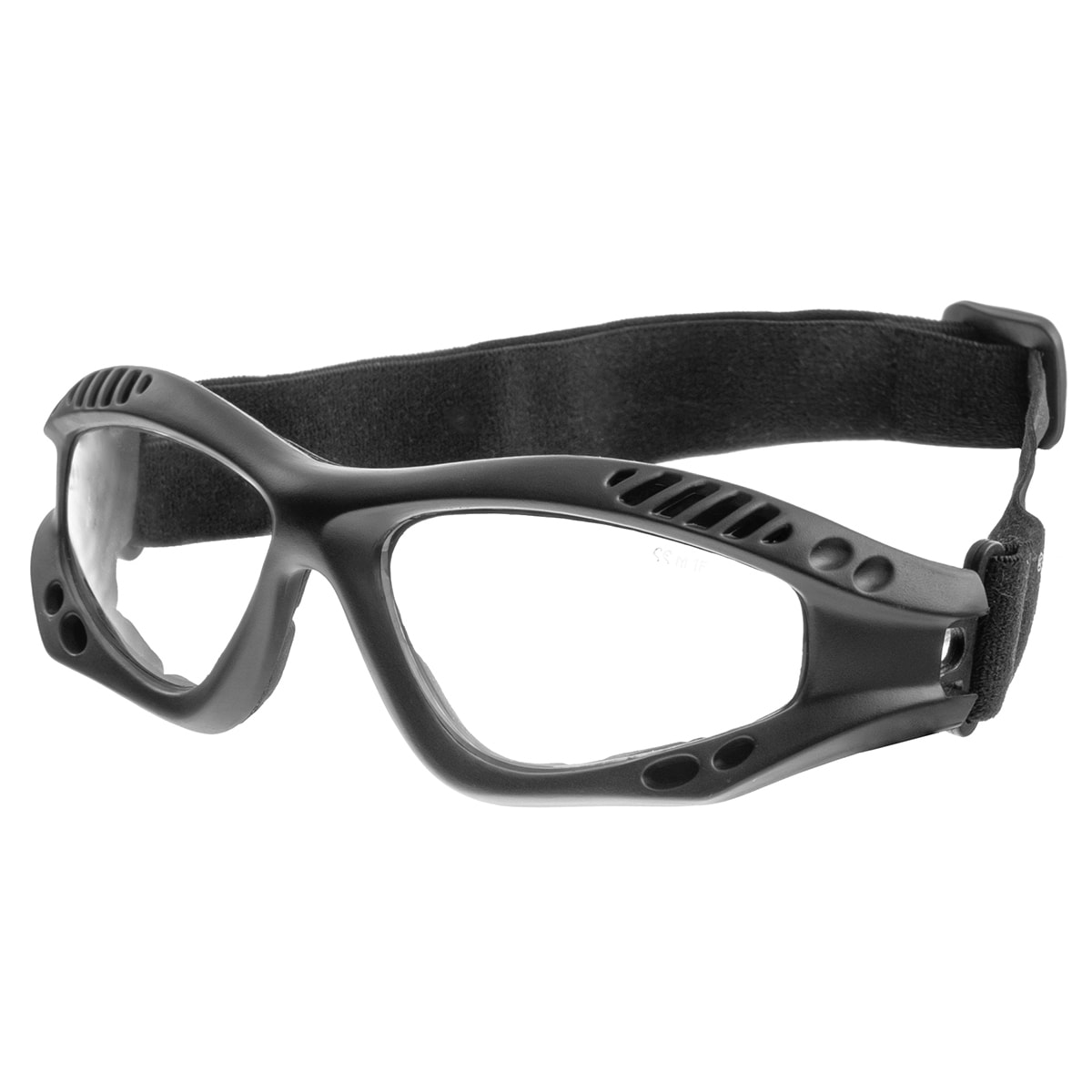 Mil-Tec - Commando Goggles Air Pro Clear - Taktische Schutzbrille - Black