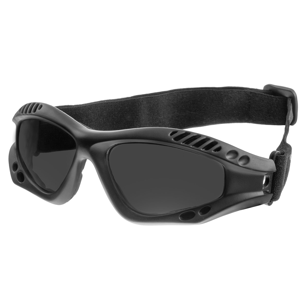 Mil-Tec - Commando Goggles Air Pro - Taktische Schutzbrille - Smoke Black