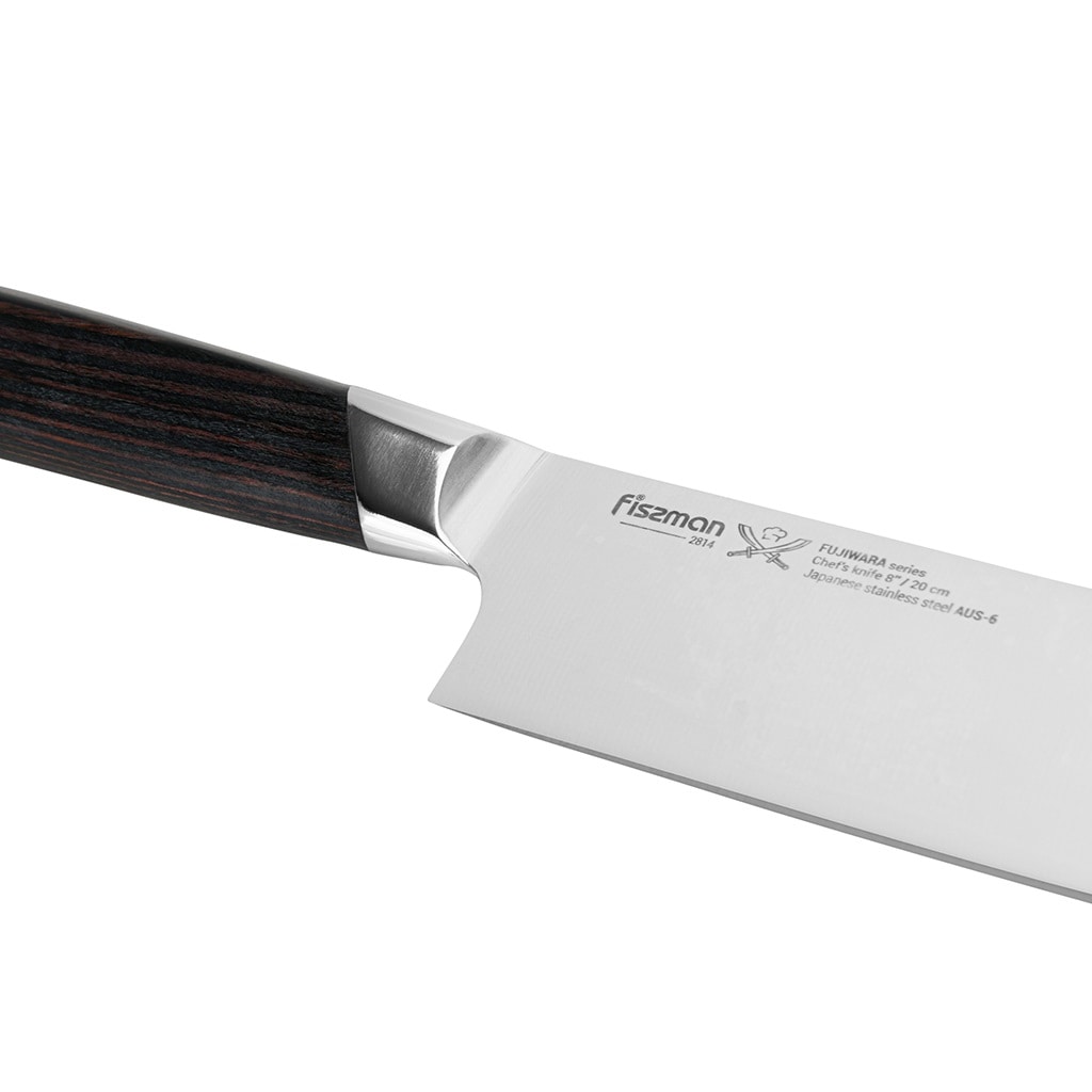 Fissman - Fujiwara 21 cm - Chefmesser - Black