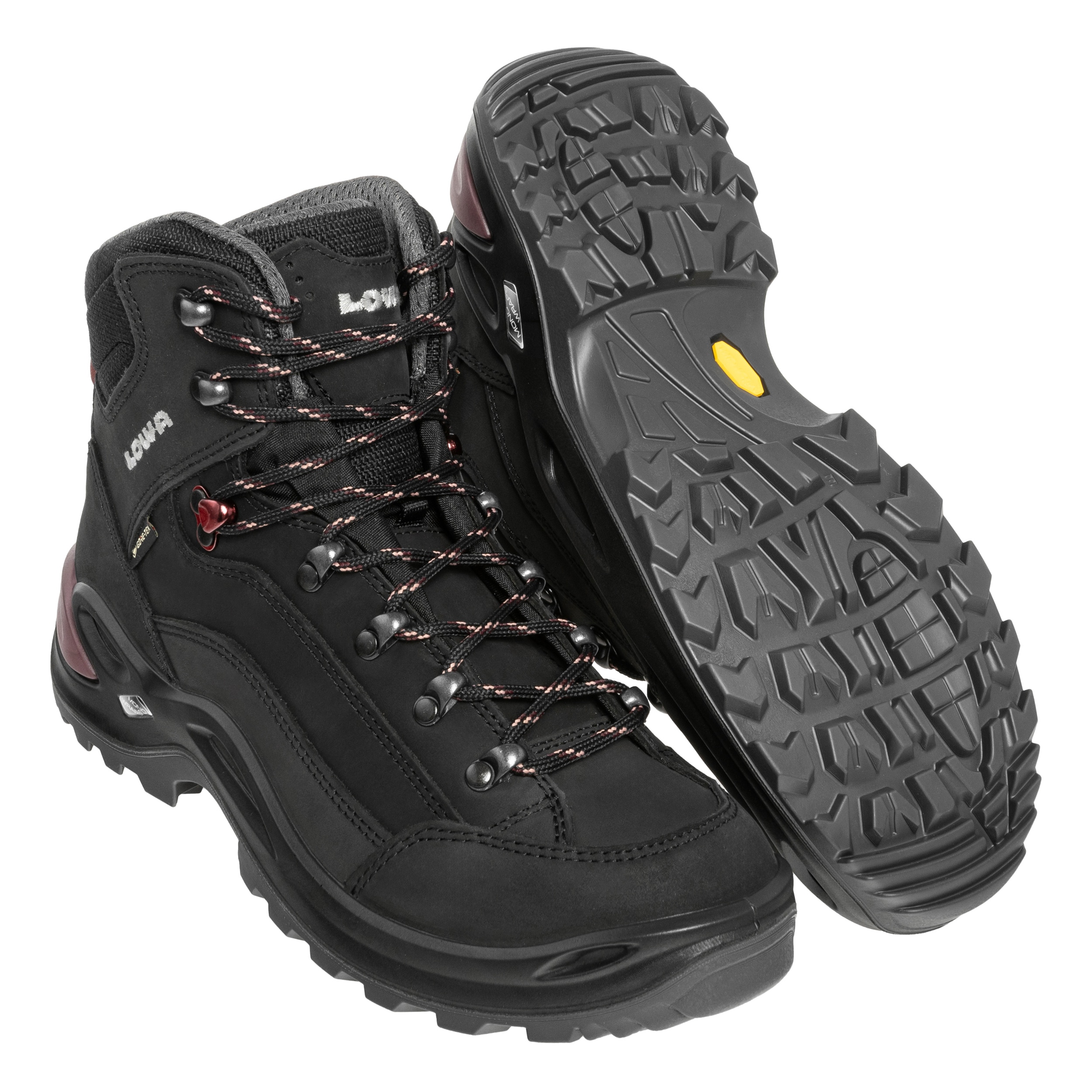 Lowa - Renegade GTX MID Damen Schuche - Black/Prune