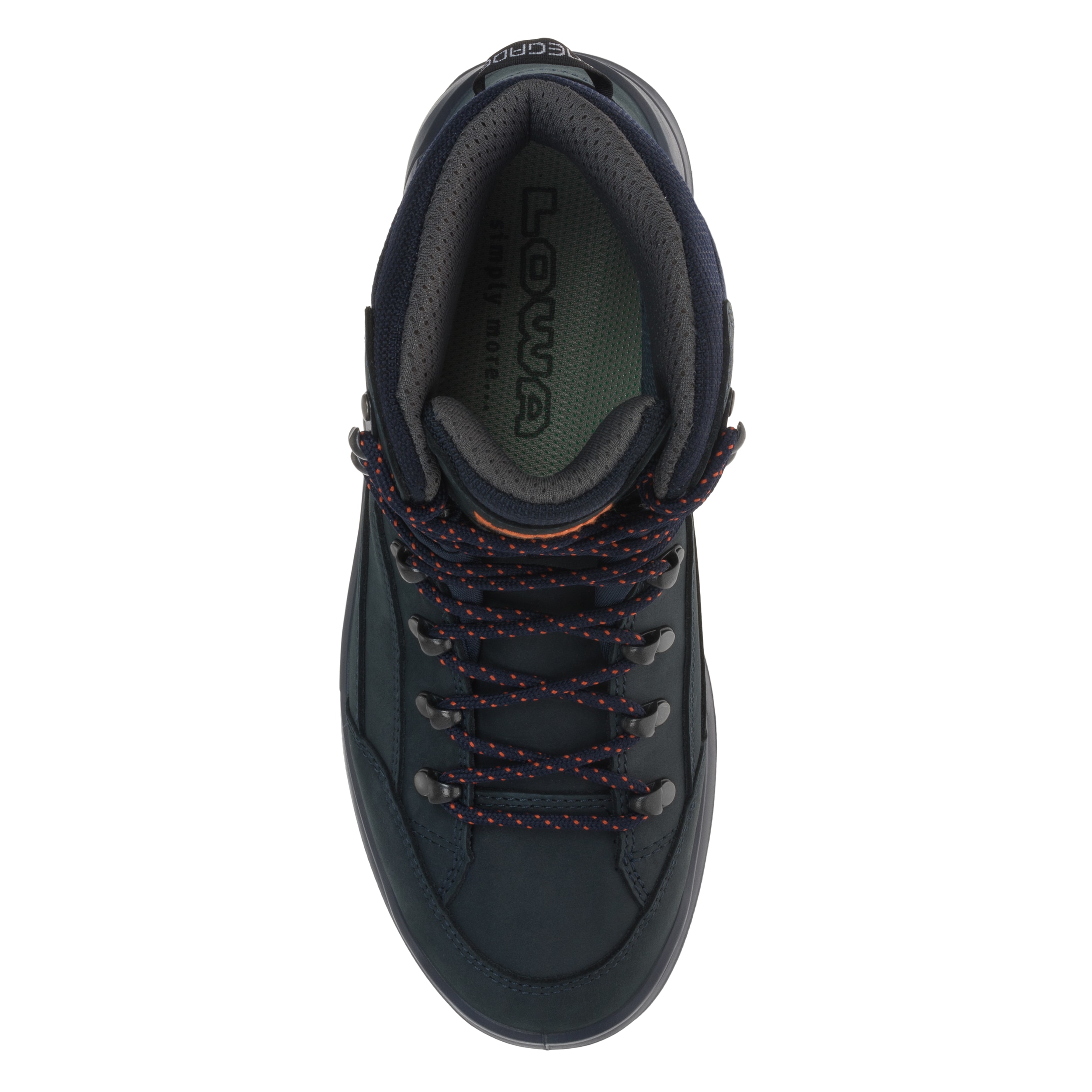 Lowa - Renegade GTX MID - Wasserfeste Trekkingschuhe - Navy/Orange