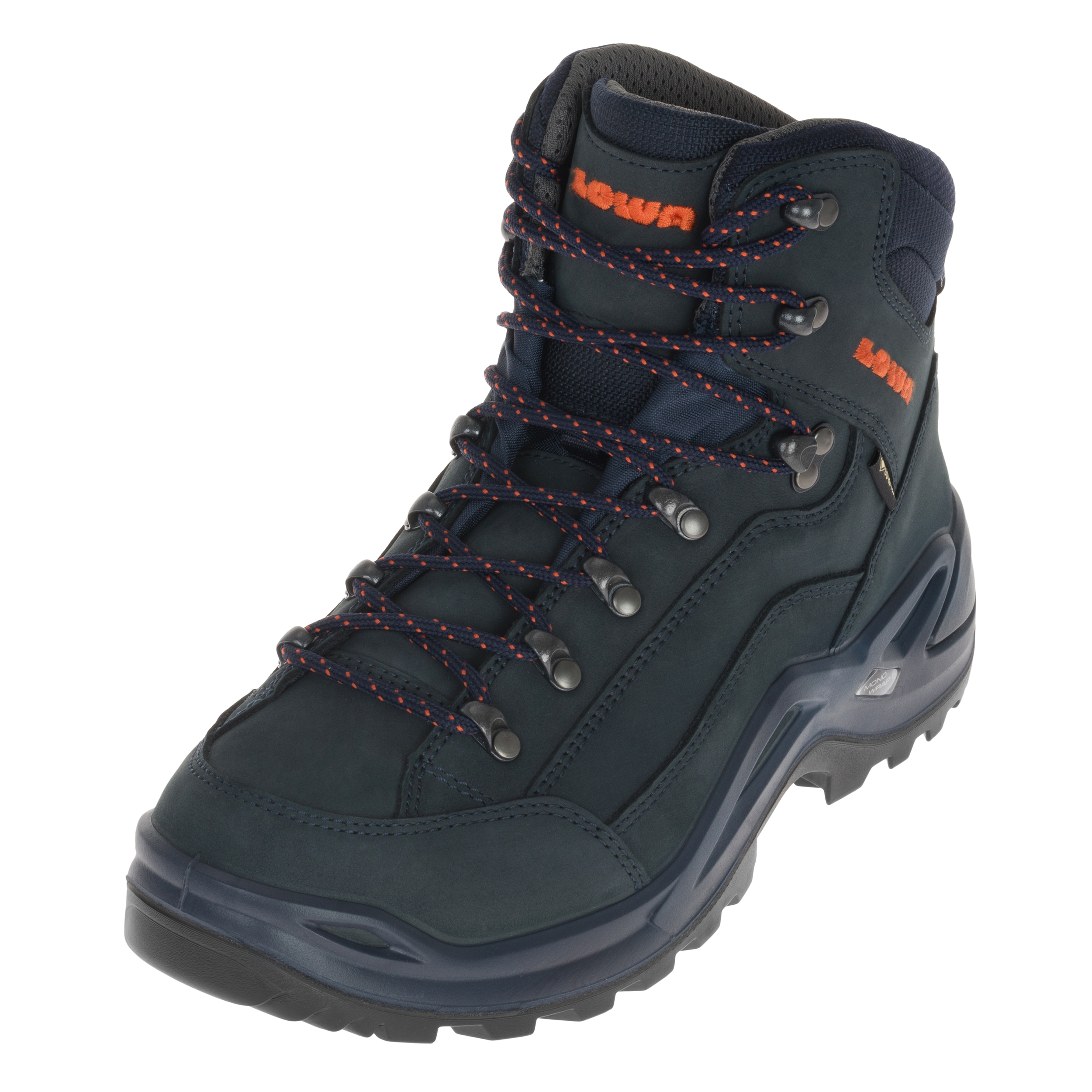 Lowa - Renegade GTX MID - Wasserfeste Trekkingschuhe - Navy/Orange