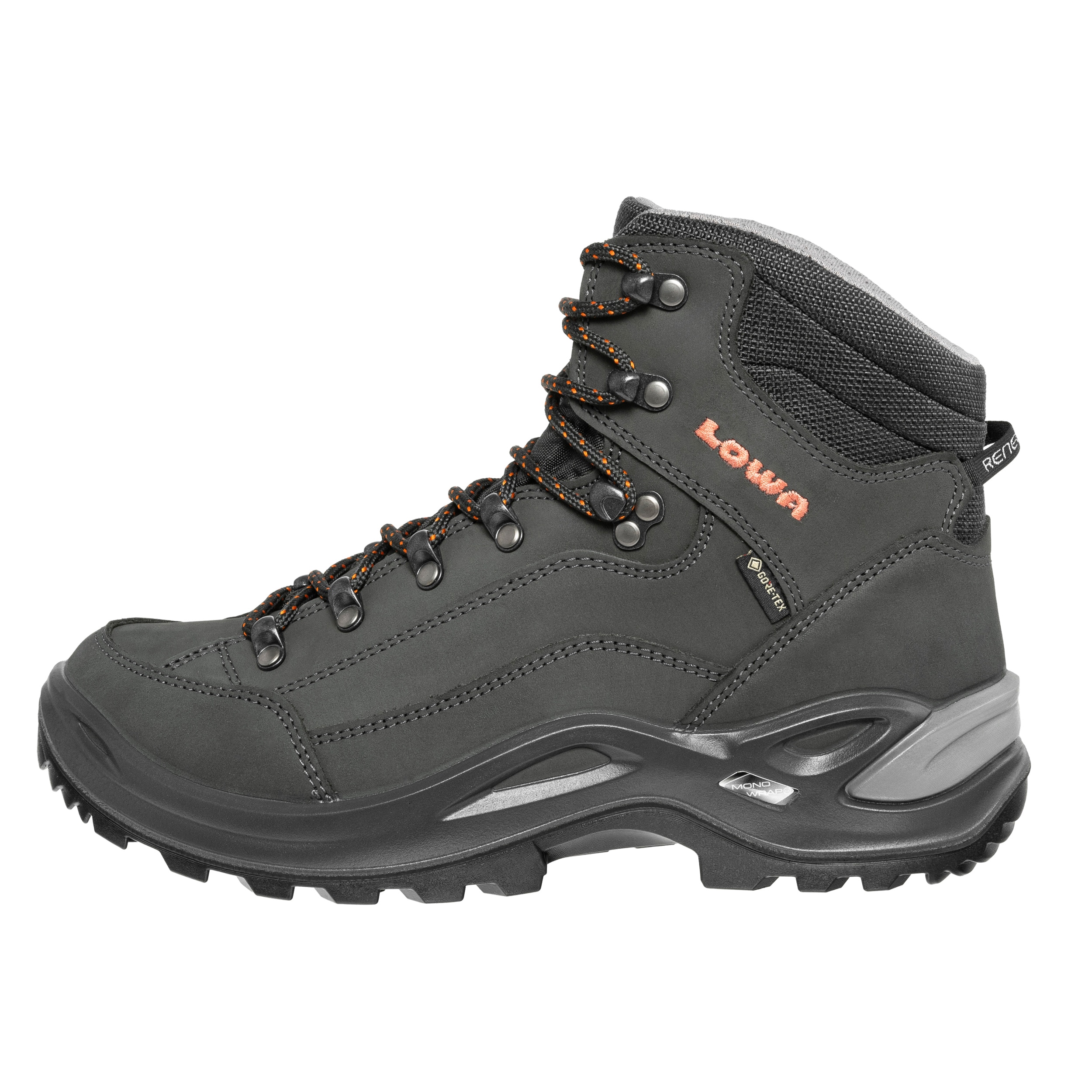 Lowa - Renegade GTX MID - Damenschuhe - Anthracite/Mandarin