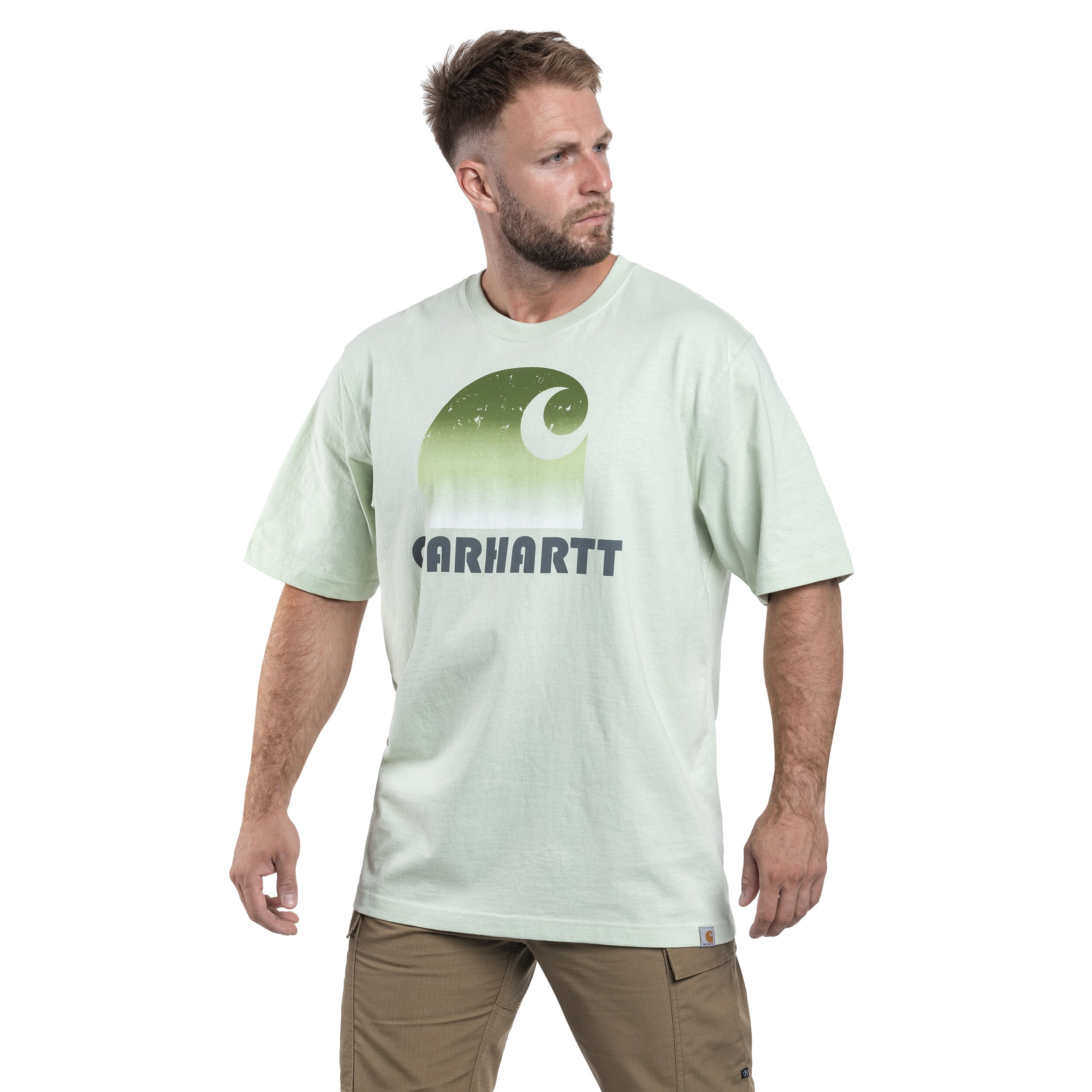 Carhartt - Heavyweight C Graphic - T-Shirt - Tender Greens