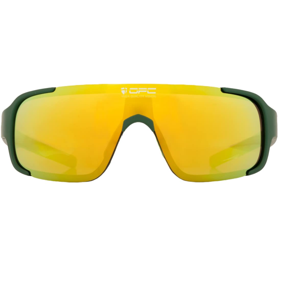 OPC - All Round Jet - Polarisierte Schutzbrille - Matt Green Gold Revo