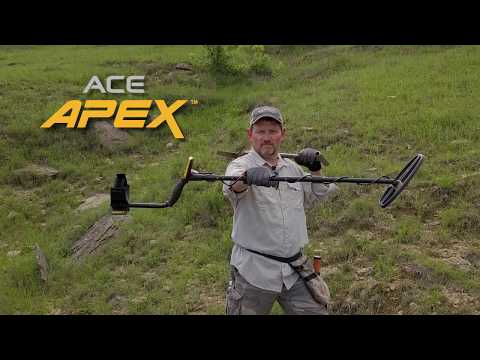 Garrett ACE APEX Metalldetektor mit Viper 6X11