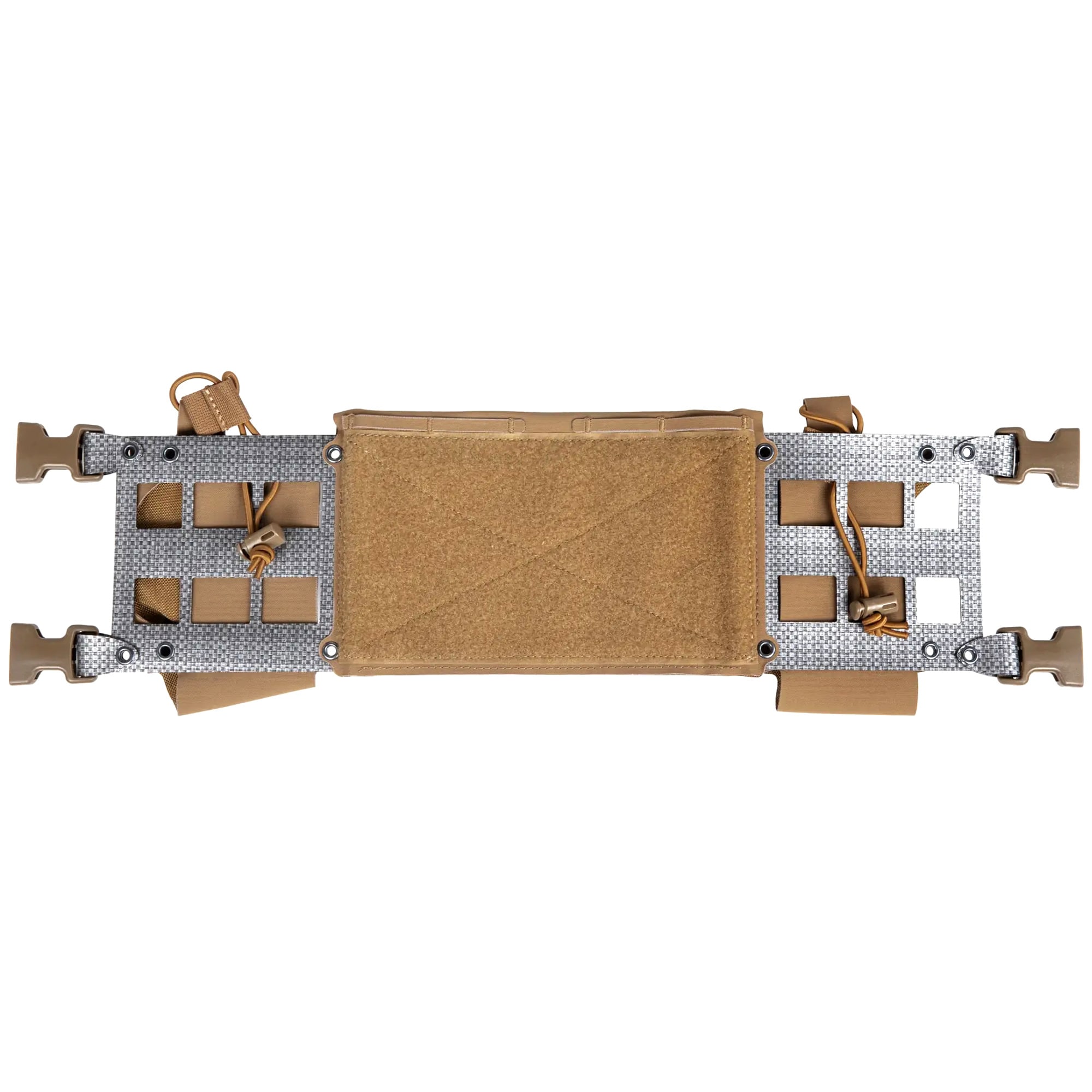 Wosport - MK4 Chassis II - Frontplatte für Chest Rig Weste - Coyote Brown