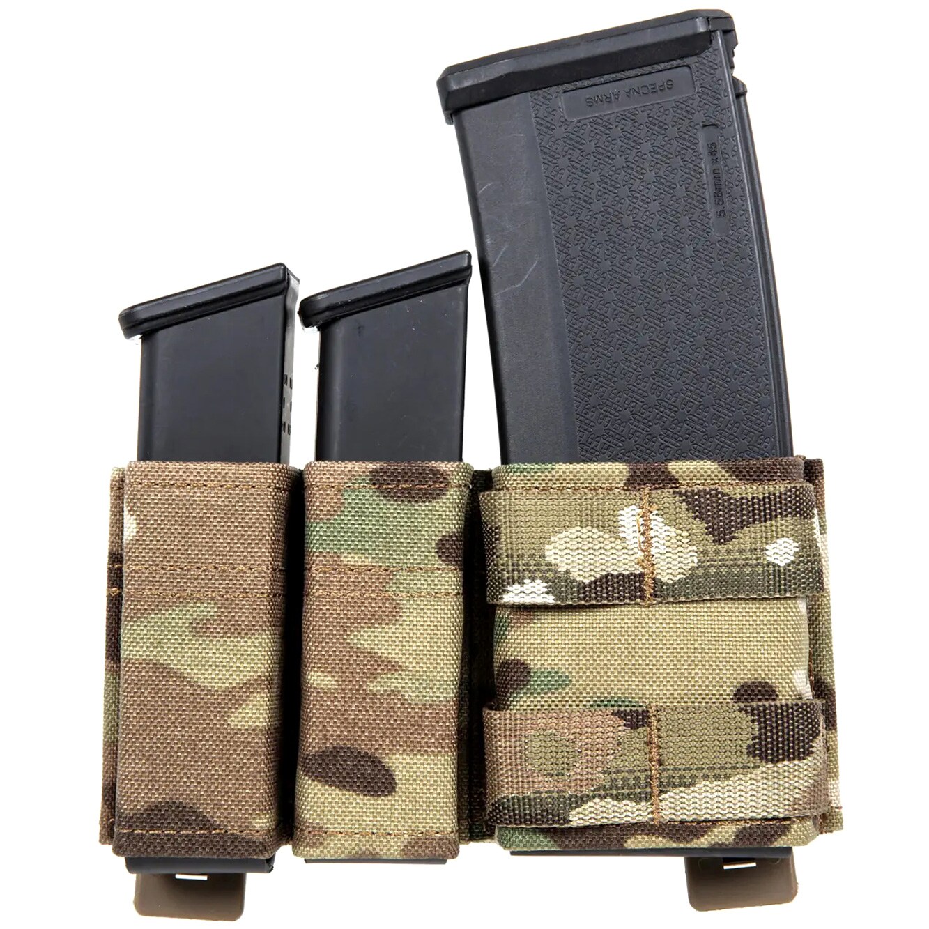 Wosport - Combo Dreifachmagazintasche - MultiCam