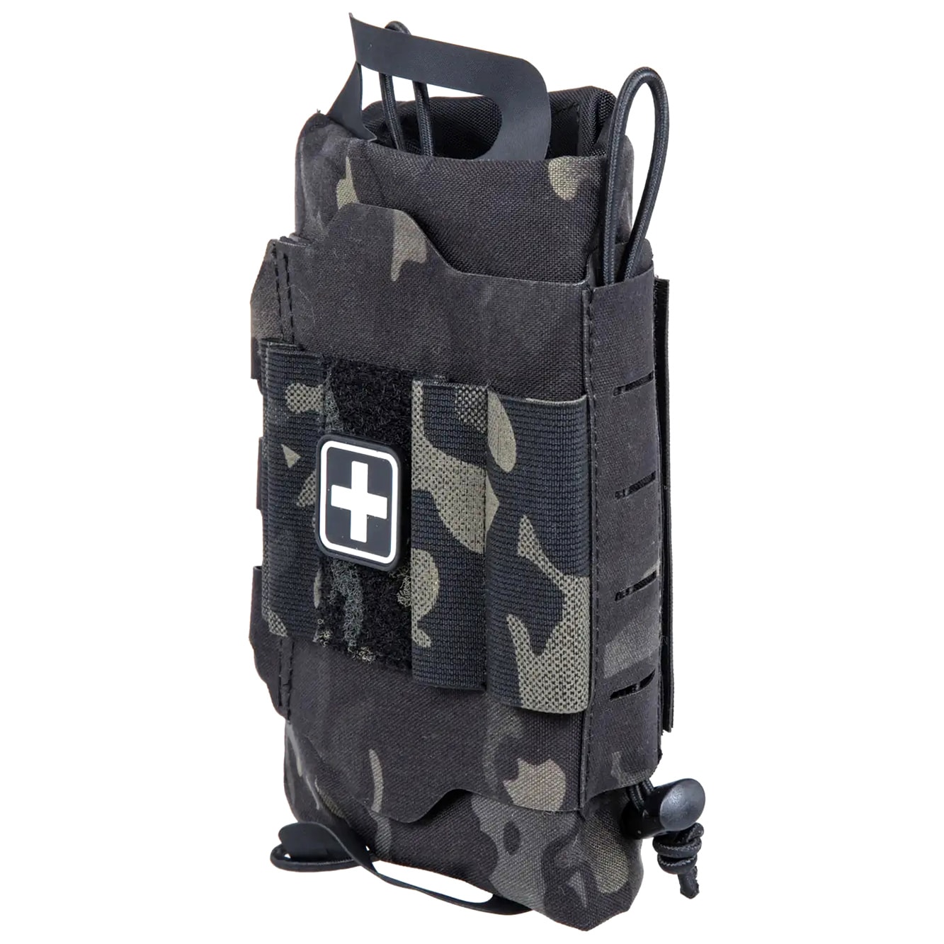 Wosport - Rapid Deployment Velcro IFAK Abreißbares Erste-Hilfe-Set - Multicam Black