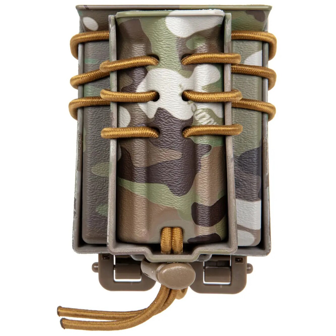 Wosport - Urban Assault Quick Pull Doppel-Magazintasche für 9 mm Magazine - MultiCam