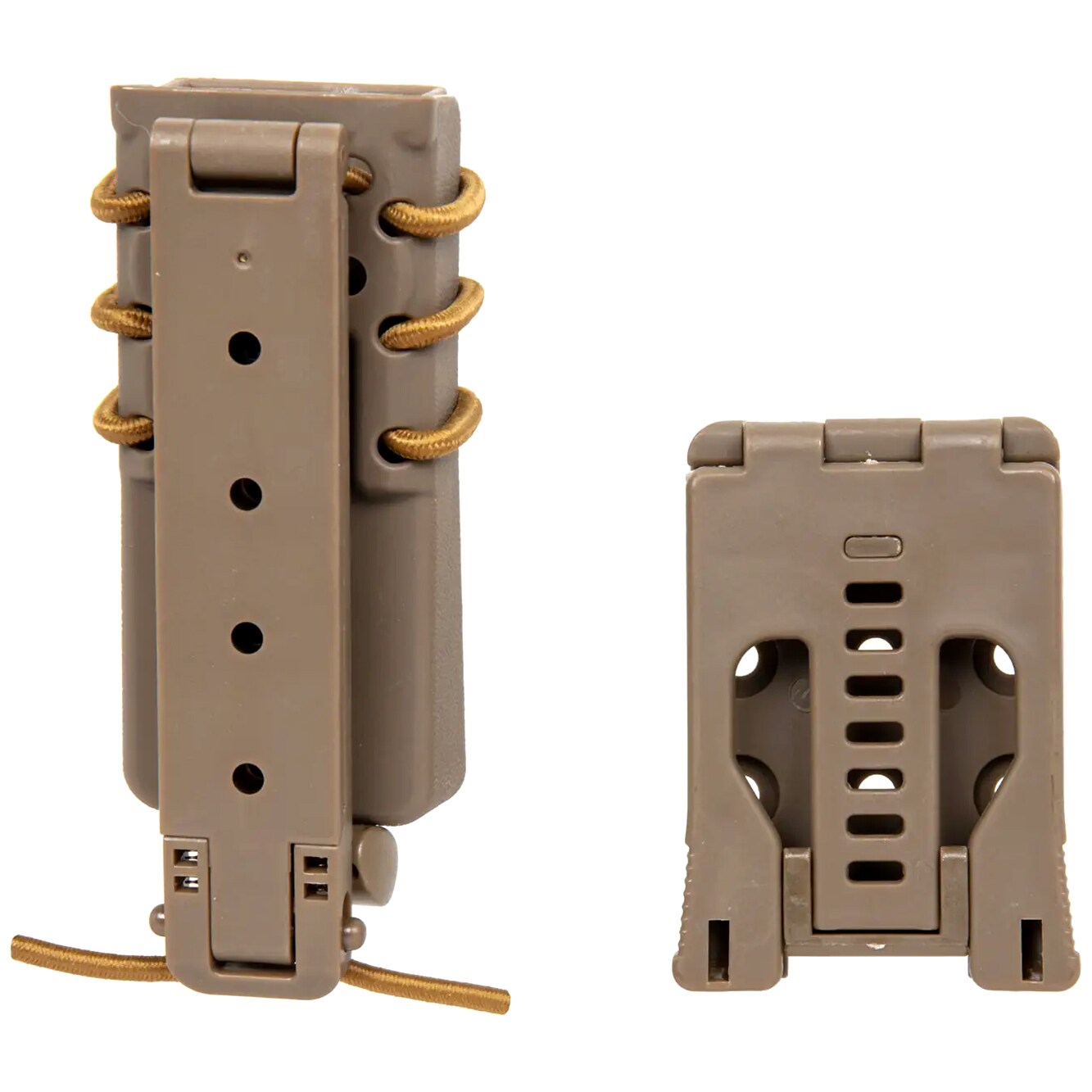 Wosport - Urban Assault Long Quick Pull Magazintasche für 9 mm Magazine - Tan