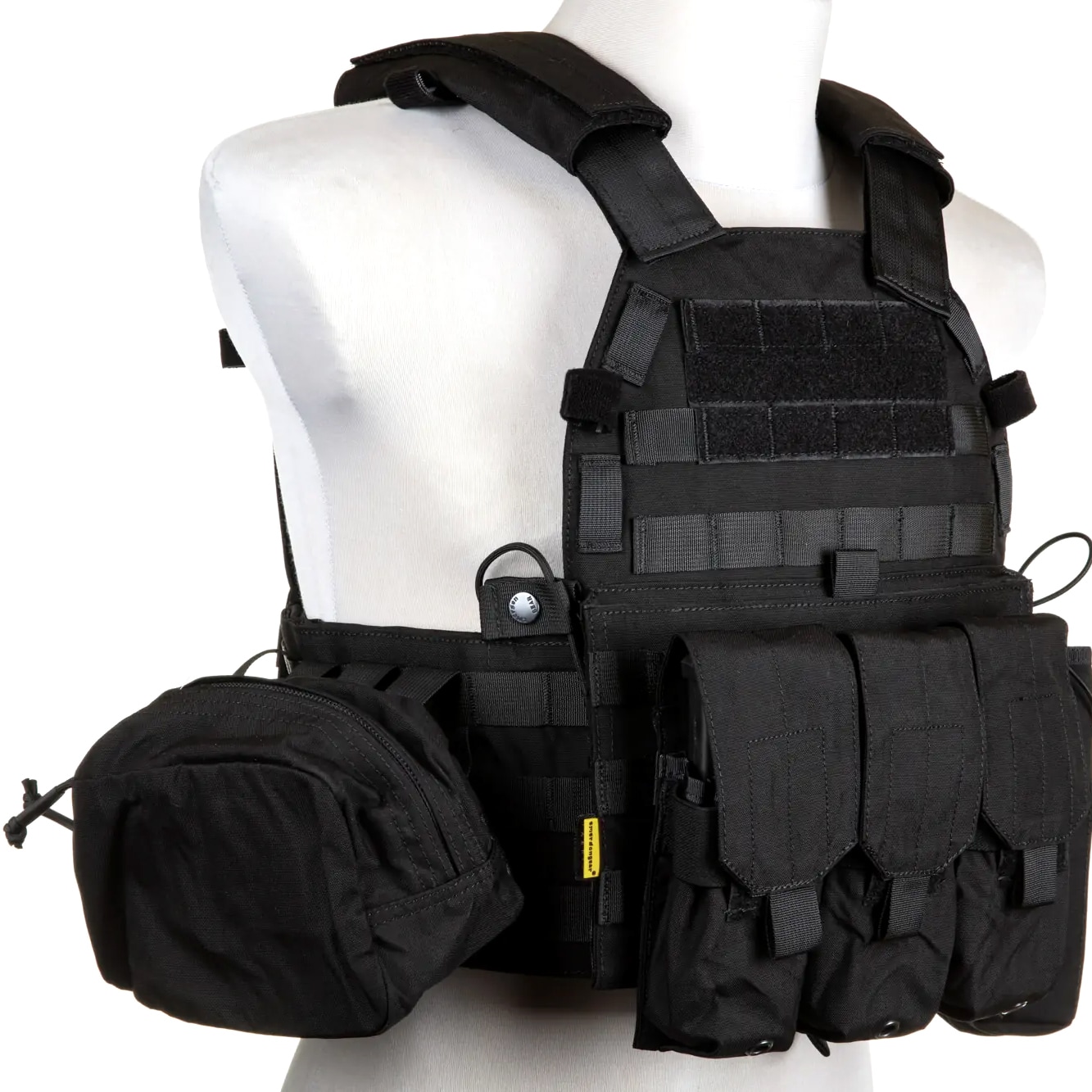 Emerson - Plate Carrier 6094A Style - Taktische Weste mit Magazintaschen-Set - Black