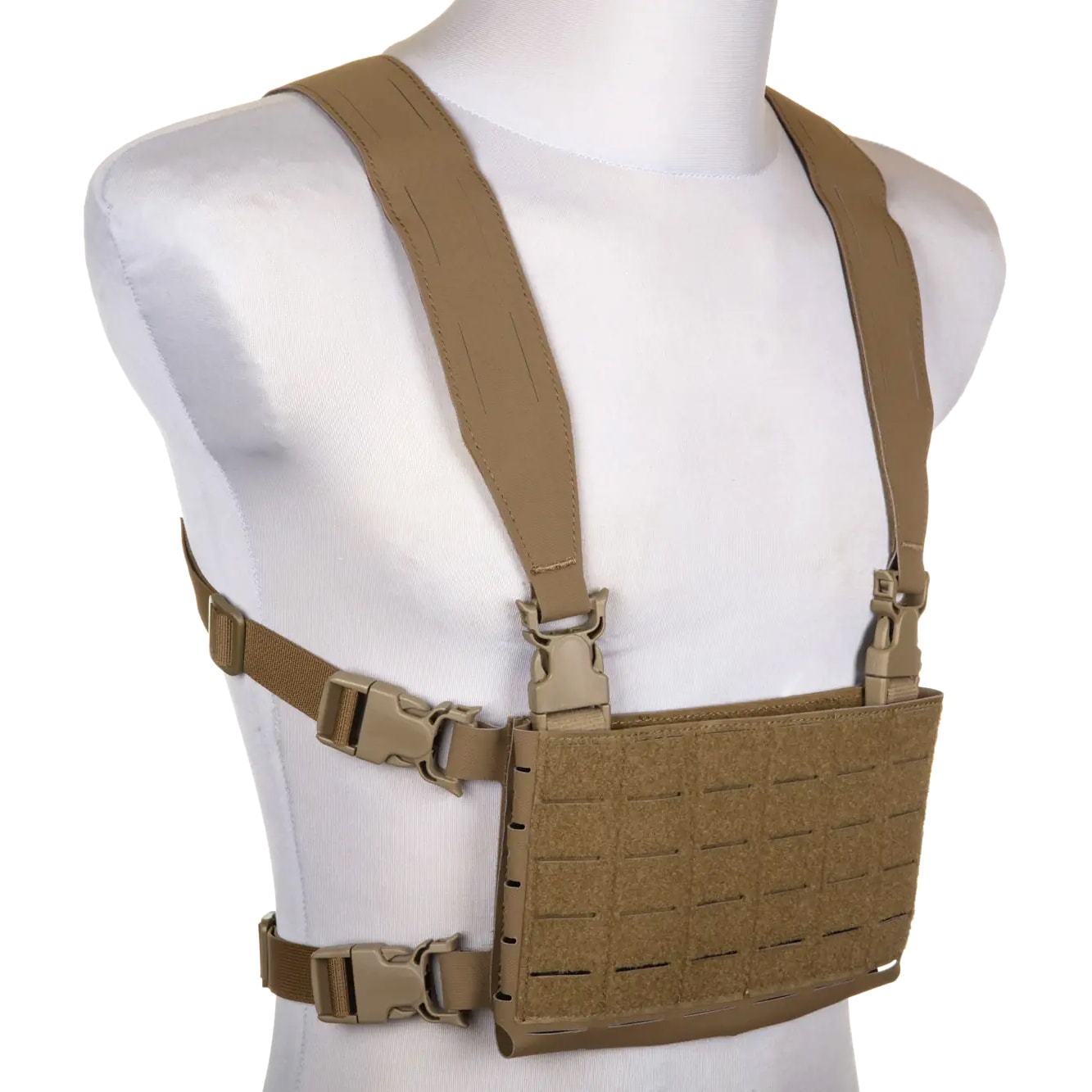 Primal Gear - Chest Rig Panel - Taktische Weste - Coyote Brown