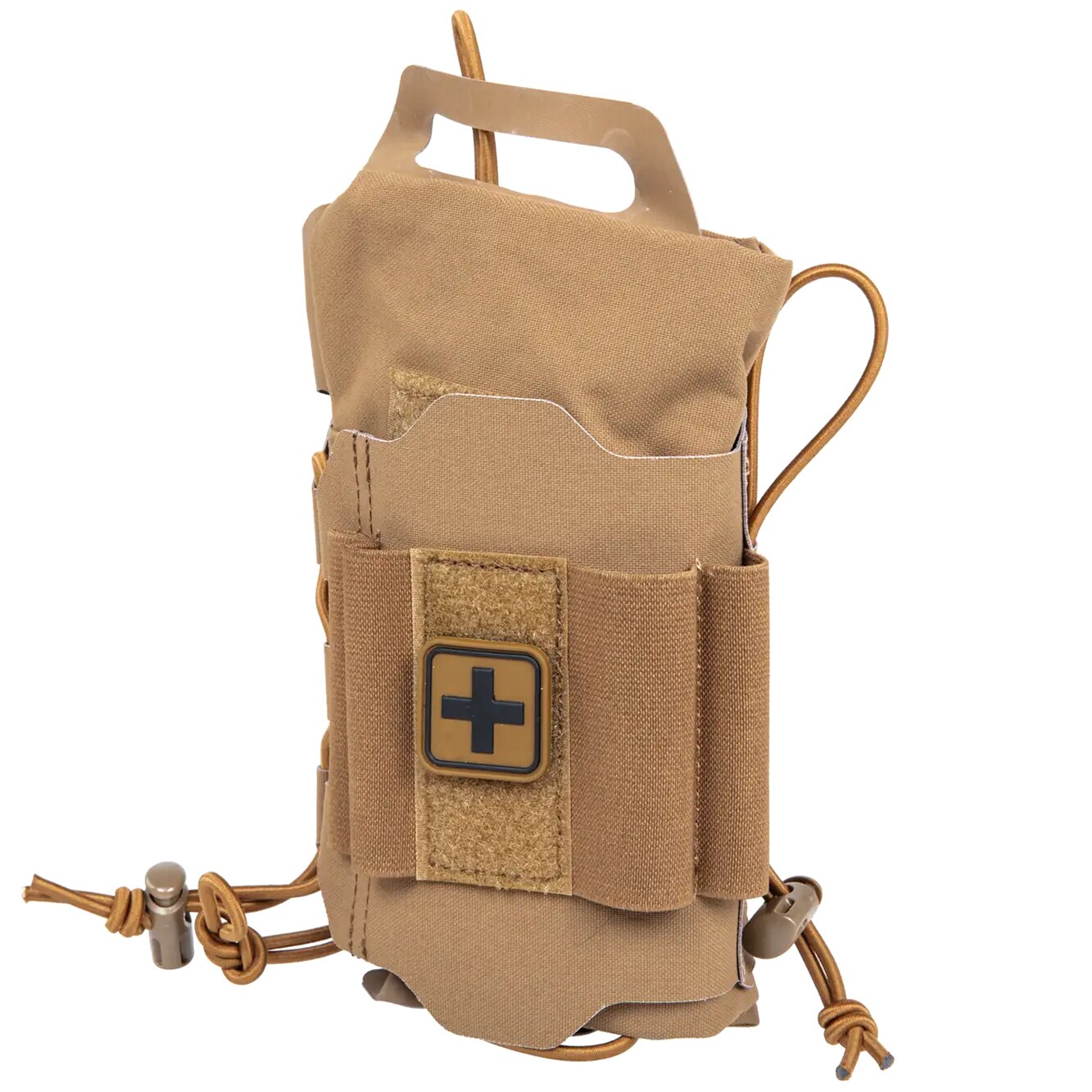 Wosport - Abreißbares Erste-Hilfe-Set mit MOLLE-Panel - Coyote Brown