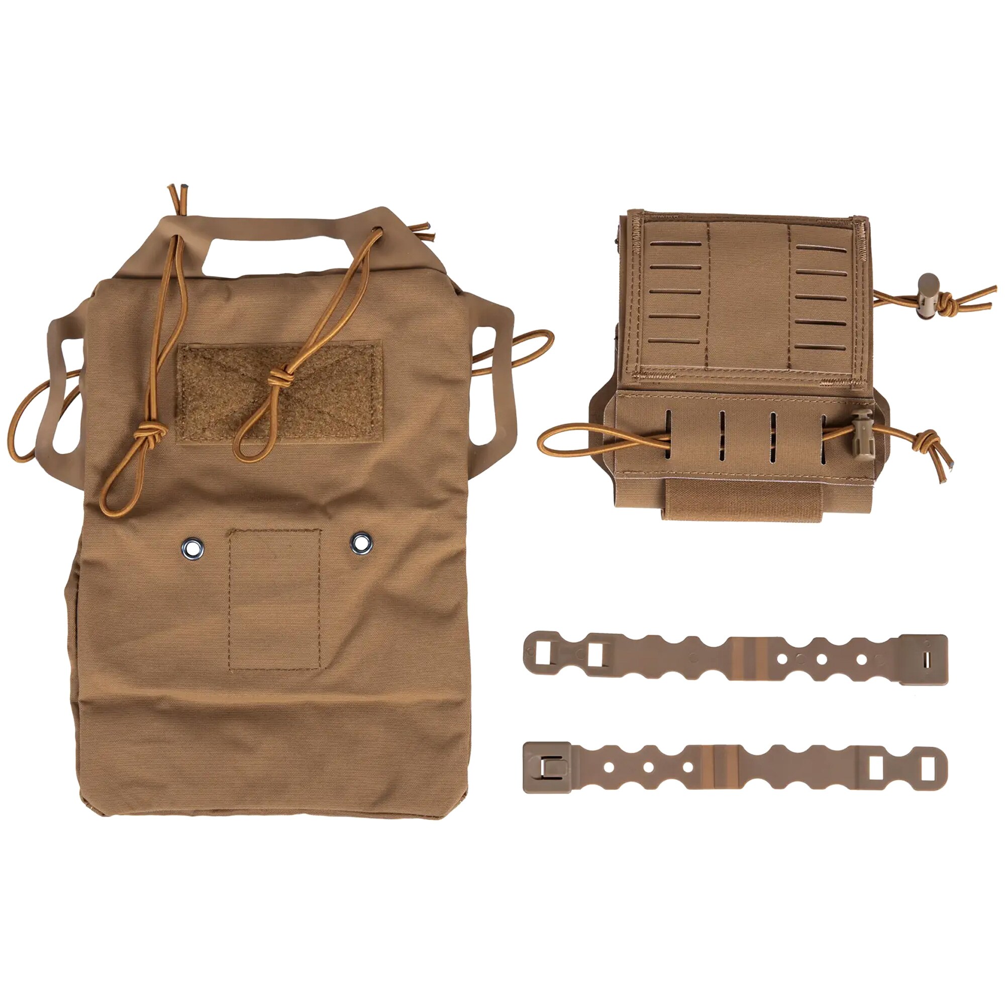 Wosport - Abreißbares Erste-Hilfe-Set mit MOLLE-Panel - Coyote Brown