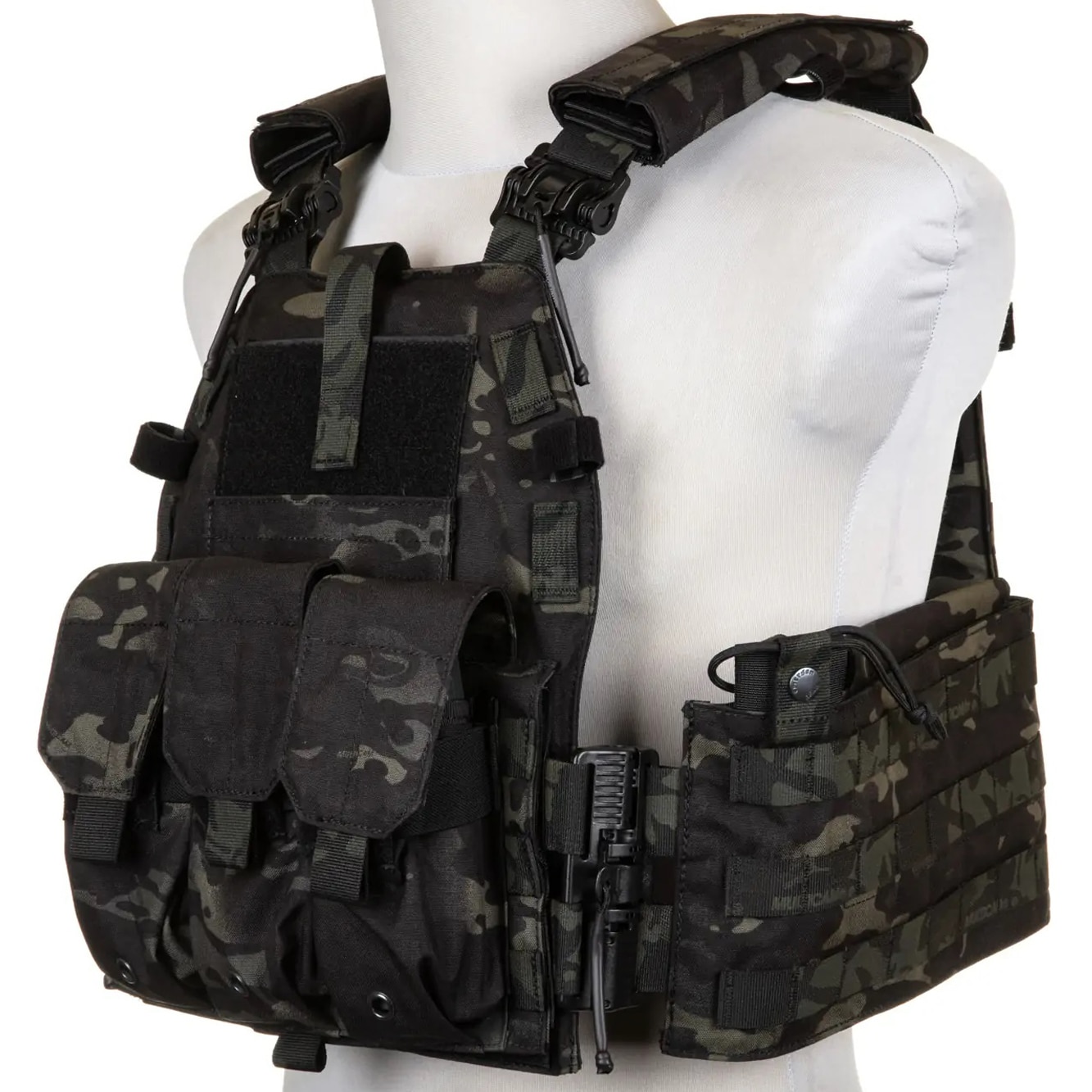 Emerson - Gear Plate Carrier Blue Label 094K - Taktische Weste - MultiCam Black