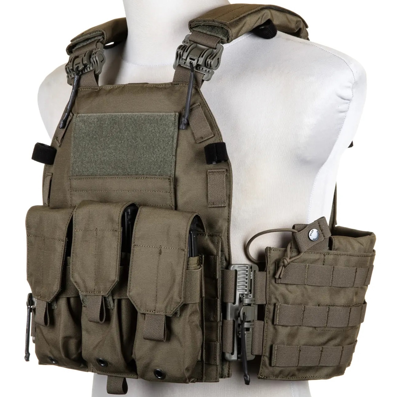 Emerson - Gear Plate Carrier Blue Label 094K - Taktische Weste - Ranger Green