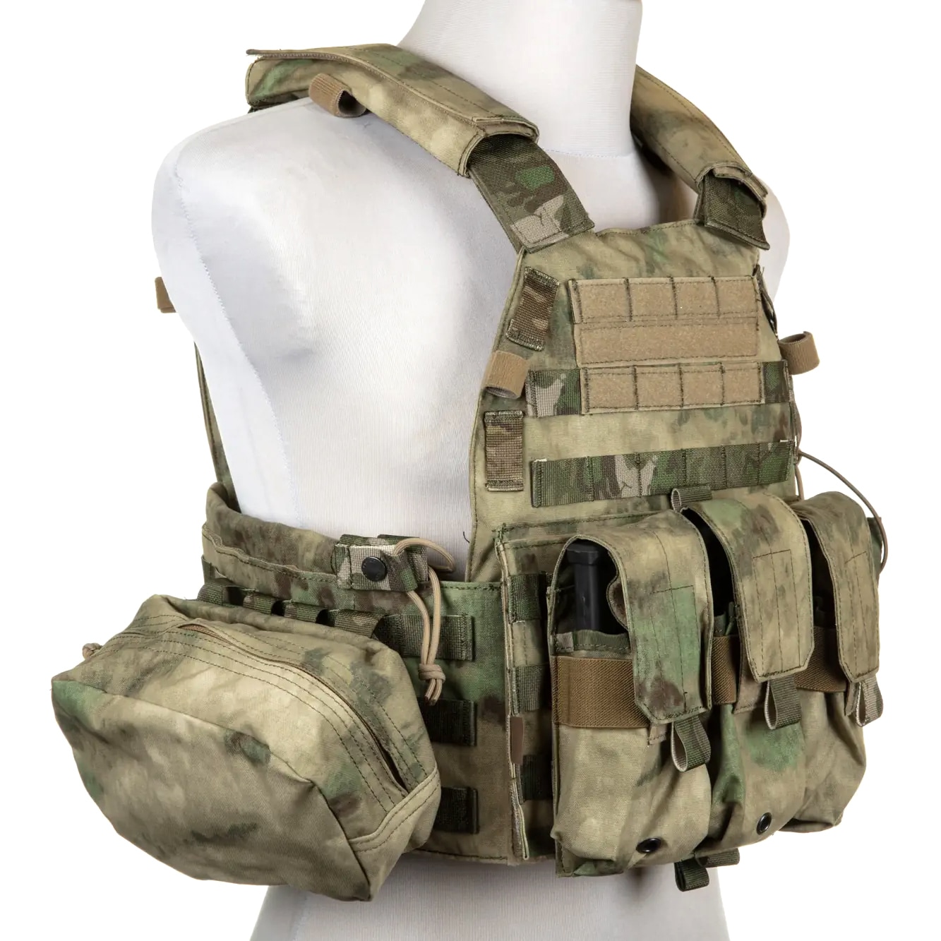 Emerson - Plate Carrier 6094A Style - Taktische Weste mit Magazintaschen-Set - ATC FG