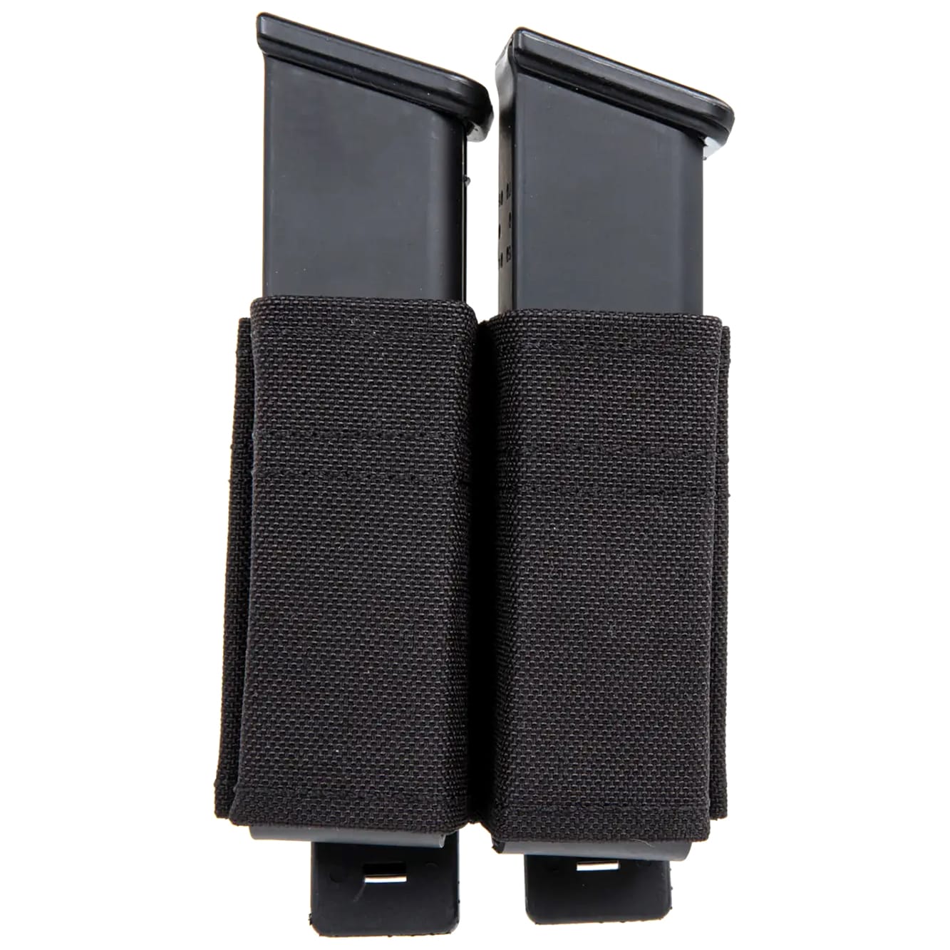 Wosport - Doppel-Magazintasche für 9 mm Magazine - Black