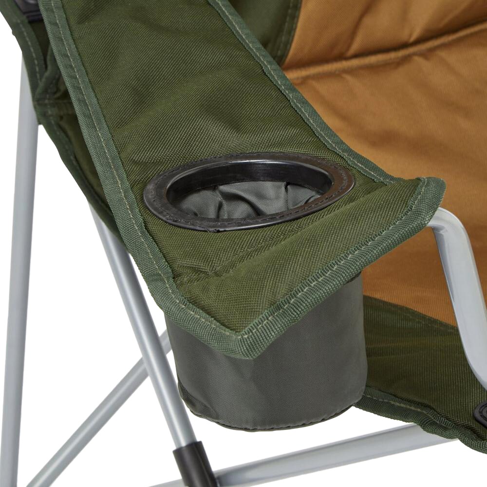 Shakespeare - Deluxe Folding Armchair - Campingstuhl - Brown/Green