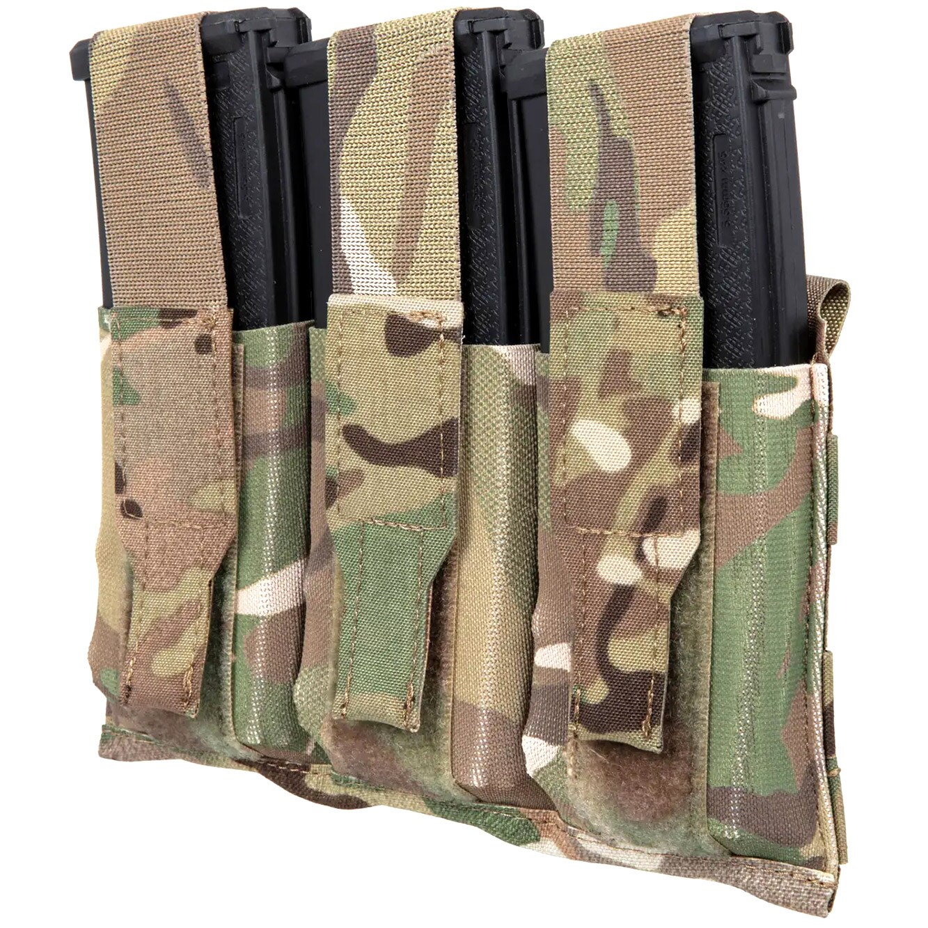 Wosport - Dreifach-Magazintasche für Maschinenpistole - MultiCam