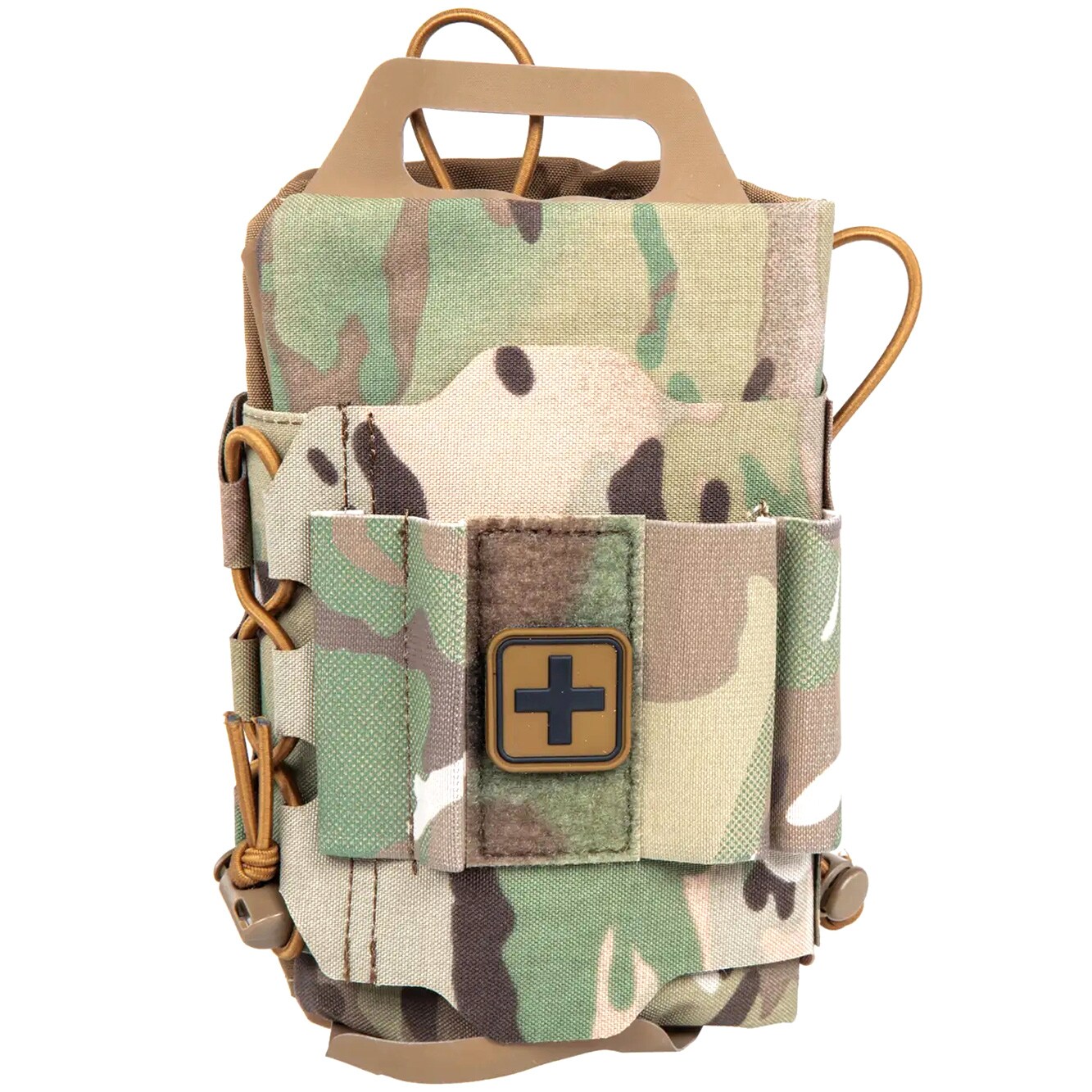 Wosport Abreißbare Erste-Hilfe-Tasche mit Rapid Deployment Velcro IFAK MOLLE-Panel - MultiCam