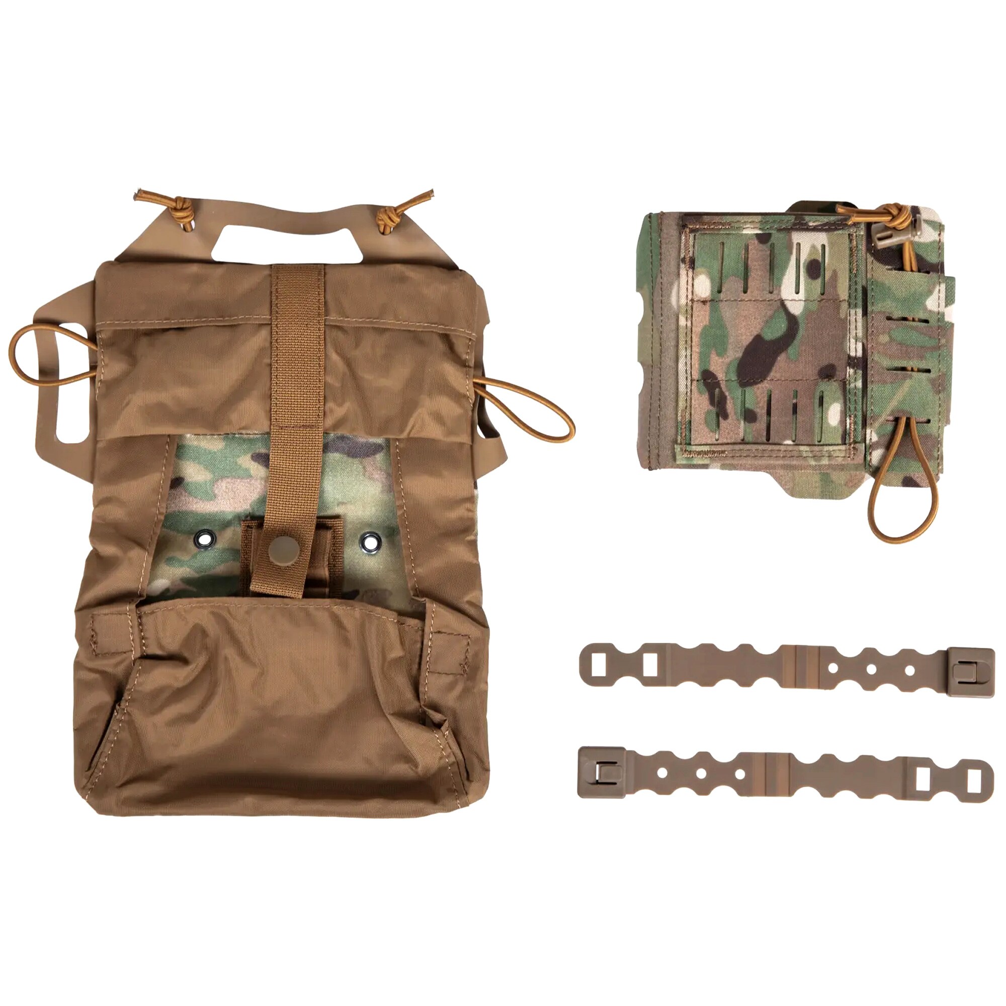 Wosport Abreißbare Erste-Hilfe-Tasche mit Rapid Deployment Velcro IFAK MOLLE-Panel - MultiCam