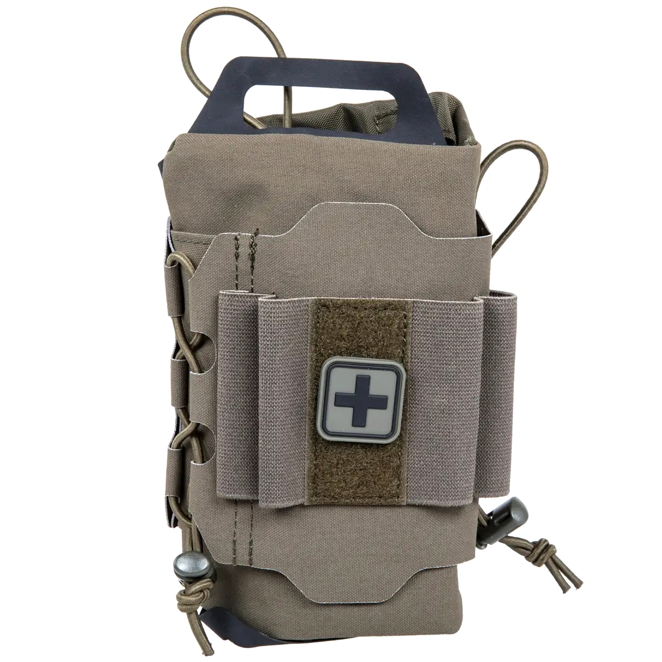 Wosport Abreißbare Erste-Hilfe-Tasche mit Rapid Deployment Velcro IFAK MOLLE-Panel - Ranger Green