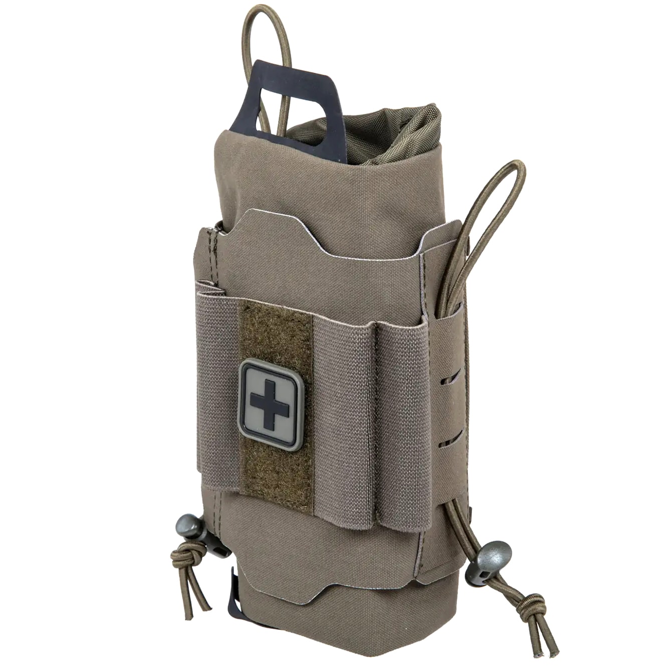 Wosport Abreißbare Erste-Hilfe-Tasche mit Rapid Deployment Velcro IFAK MOLLE-Panel - Ranger Green