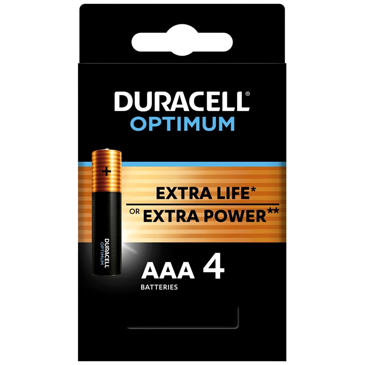 Duracell - Optimum LR3 - Batterie - 4 Stk.