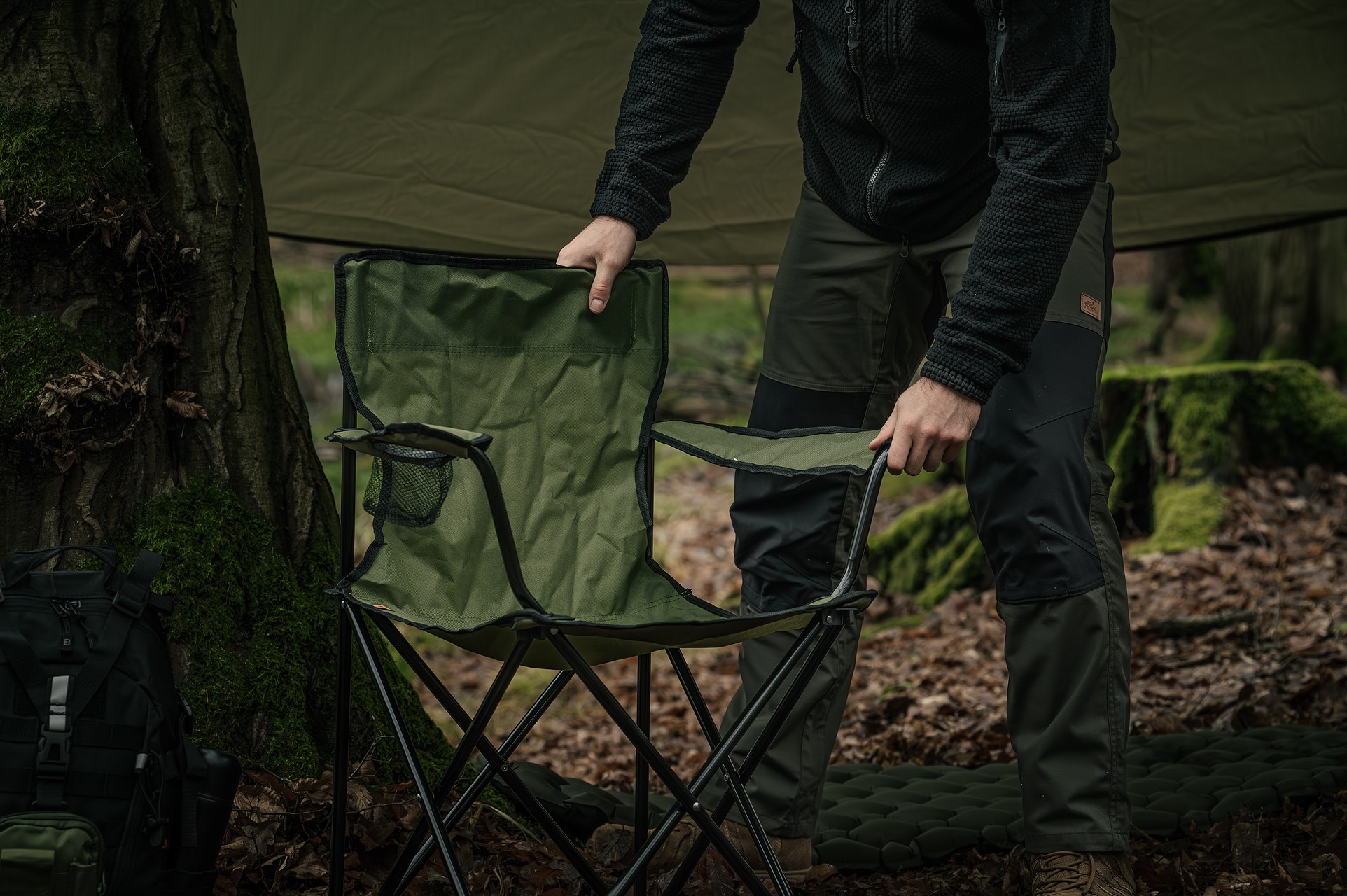 Badger Outdoor - Campingstuhl - Olive