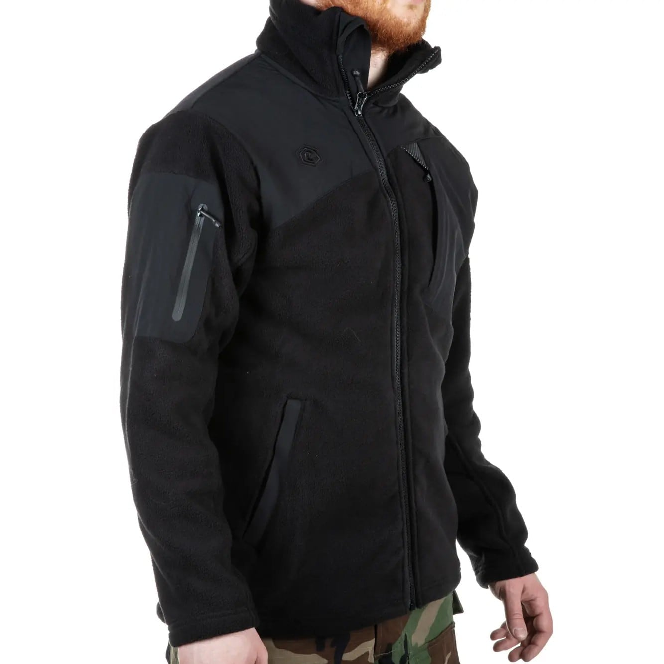 Emerson Gear - Blue Label Glaucidium Fleecejacke - Black