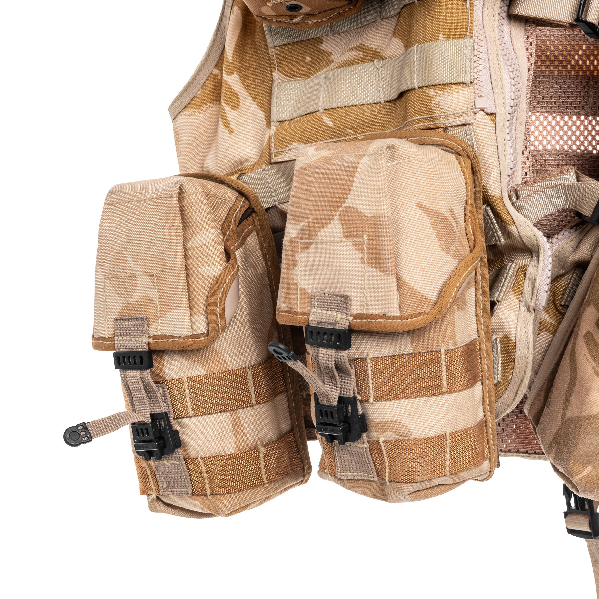 GB MOLLE DPM Desert Taktische Weste - Gebraucht - Surplus