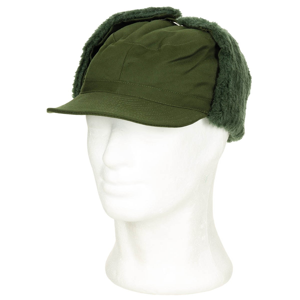 Military Surplus - SE Wintermütze Olive Green - wie neu