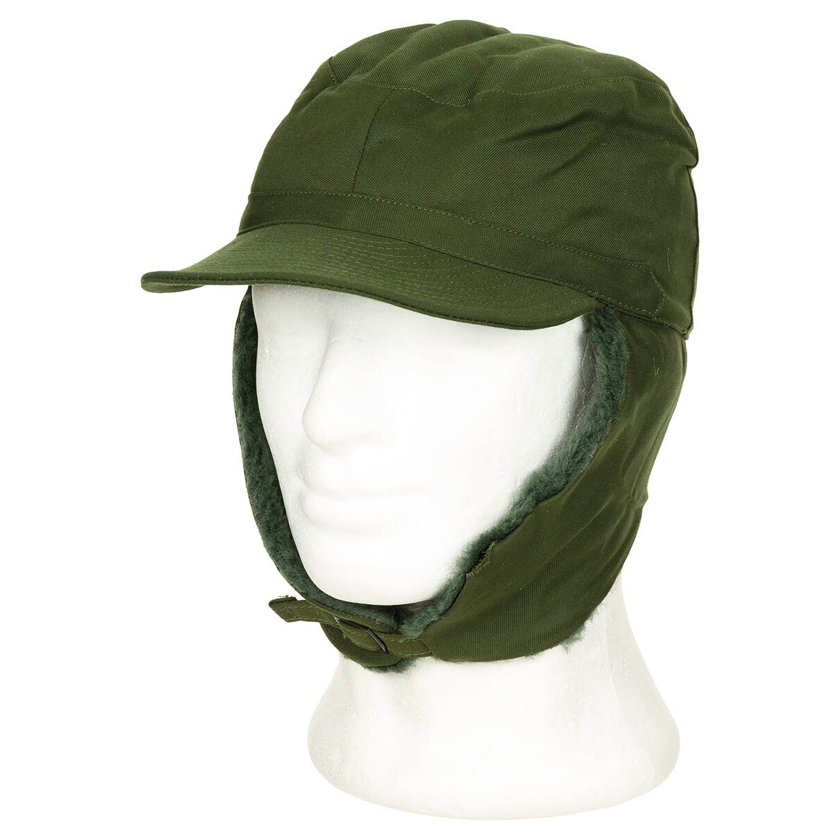 Military Surplus - SE Wintermütze Olive Green - wie neu