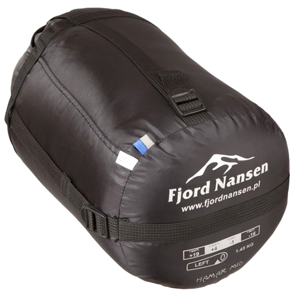 Fjord Nansen - Hamar XL - Mumienschlafsack 1600 g - Links - Sapphire