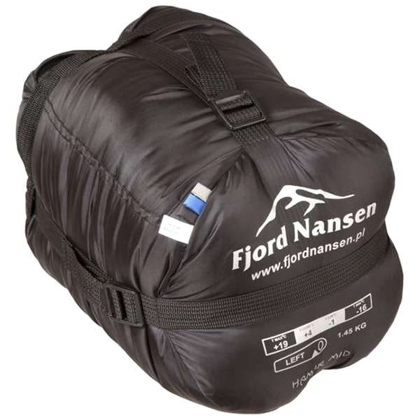 Fjord Nansen - Hamar XL - Mumienschlafsack 1600 g - Links - Sapphire