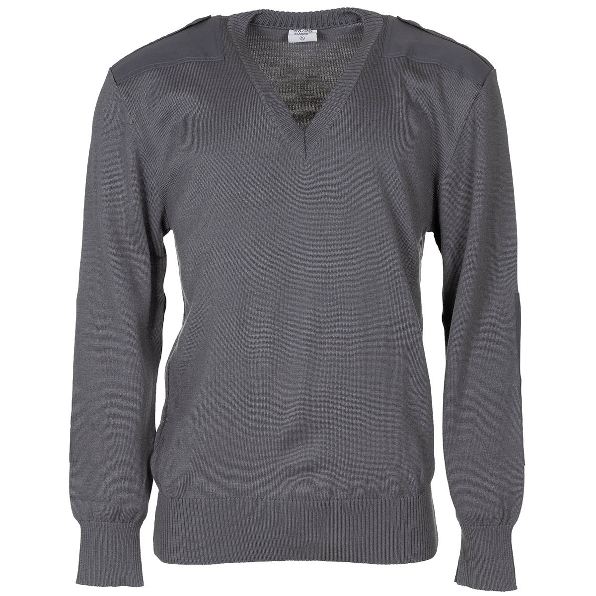 V-Neck - Pullover der österreichischen Armee Surplus - Wie Neu - Grey