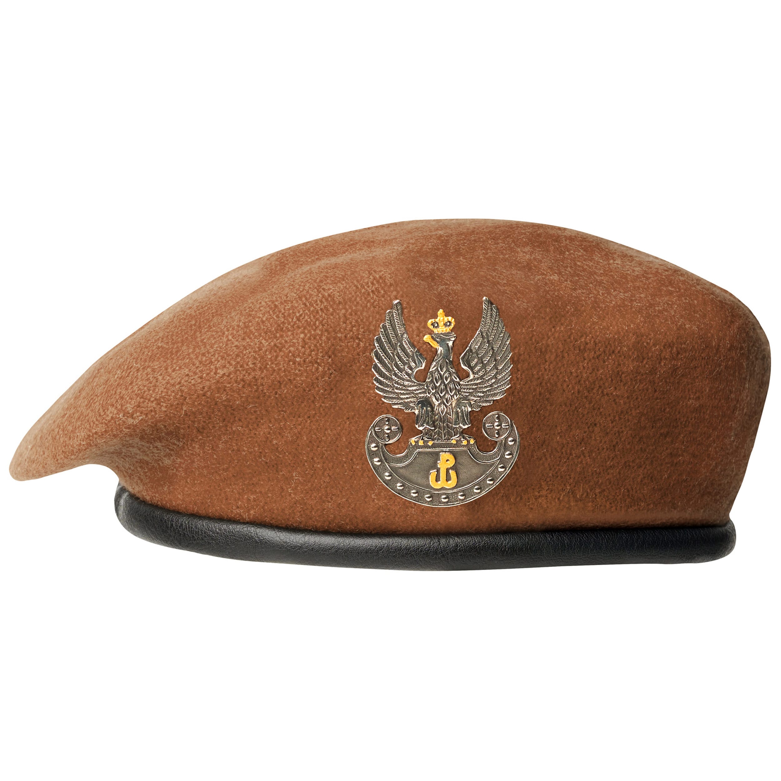 Polnische Armee Baskenmütze WOT Gala - Braun
