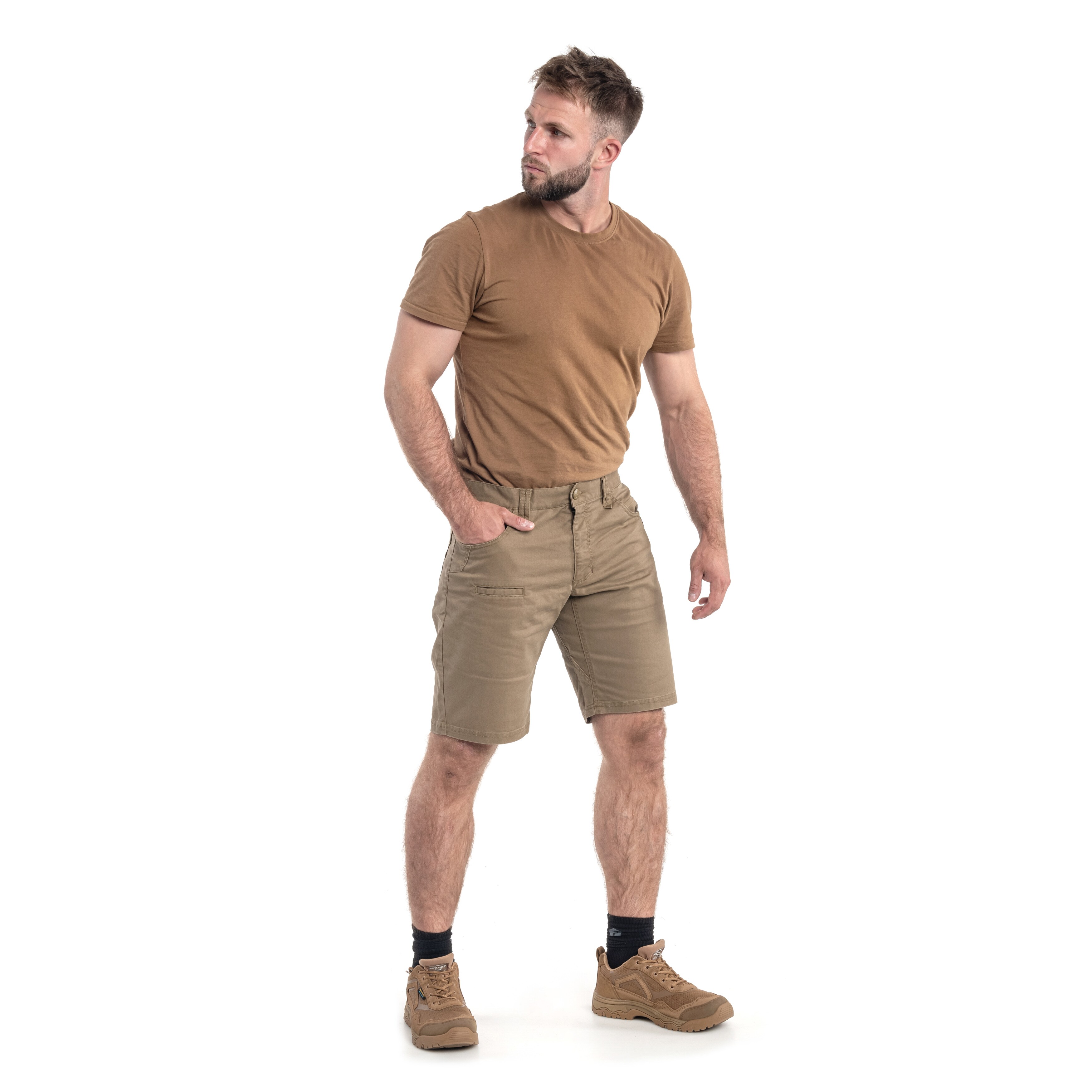 Pentagon - Rogue Hero Shorts - Coyote