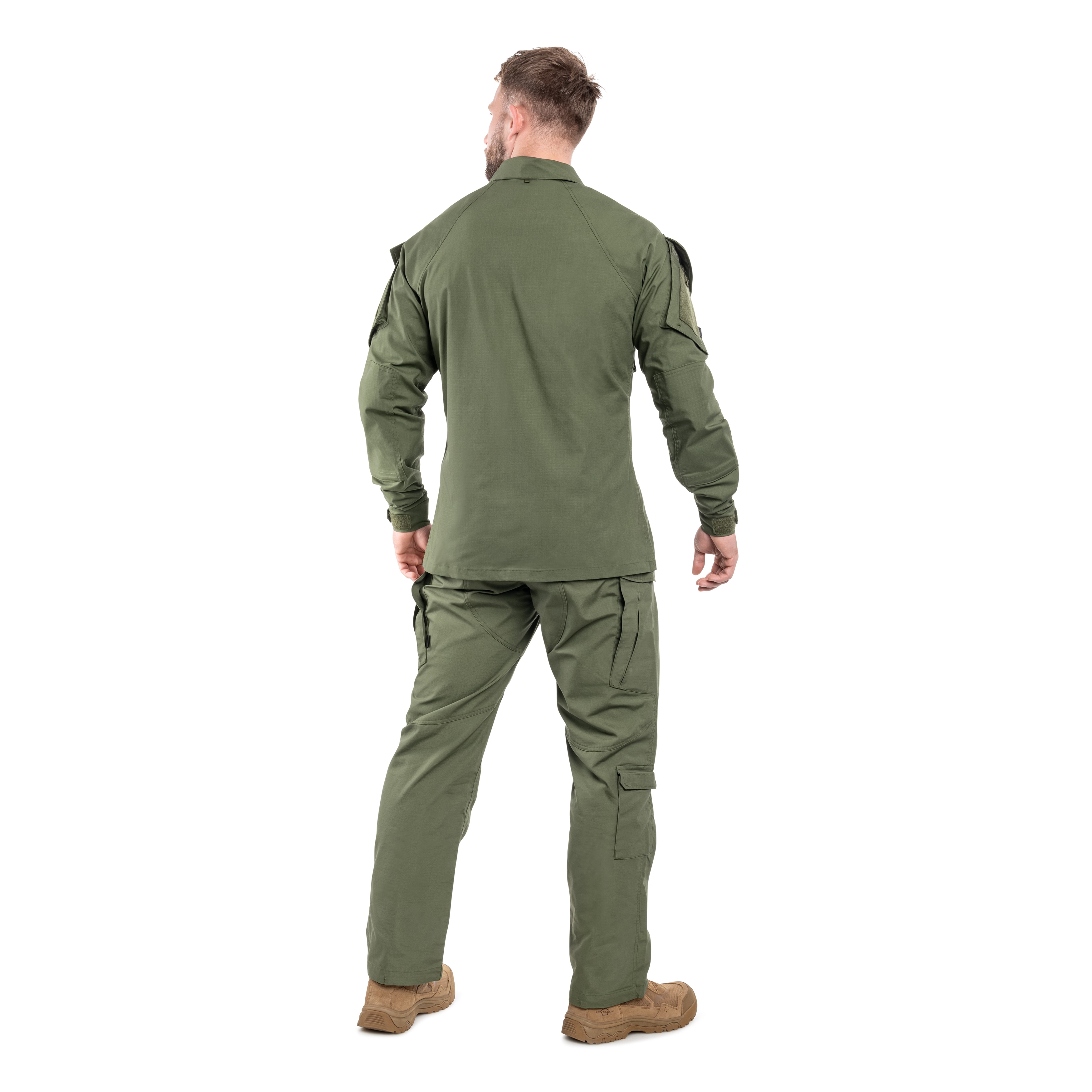 Helikon-Tex - Raid Polycotton Stretch Rip-Stop Uniform-Sweatshirt - Olive Green