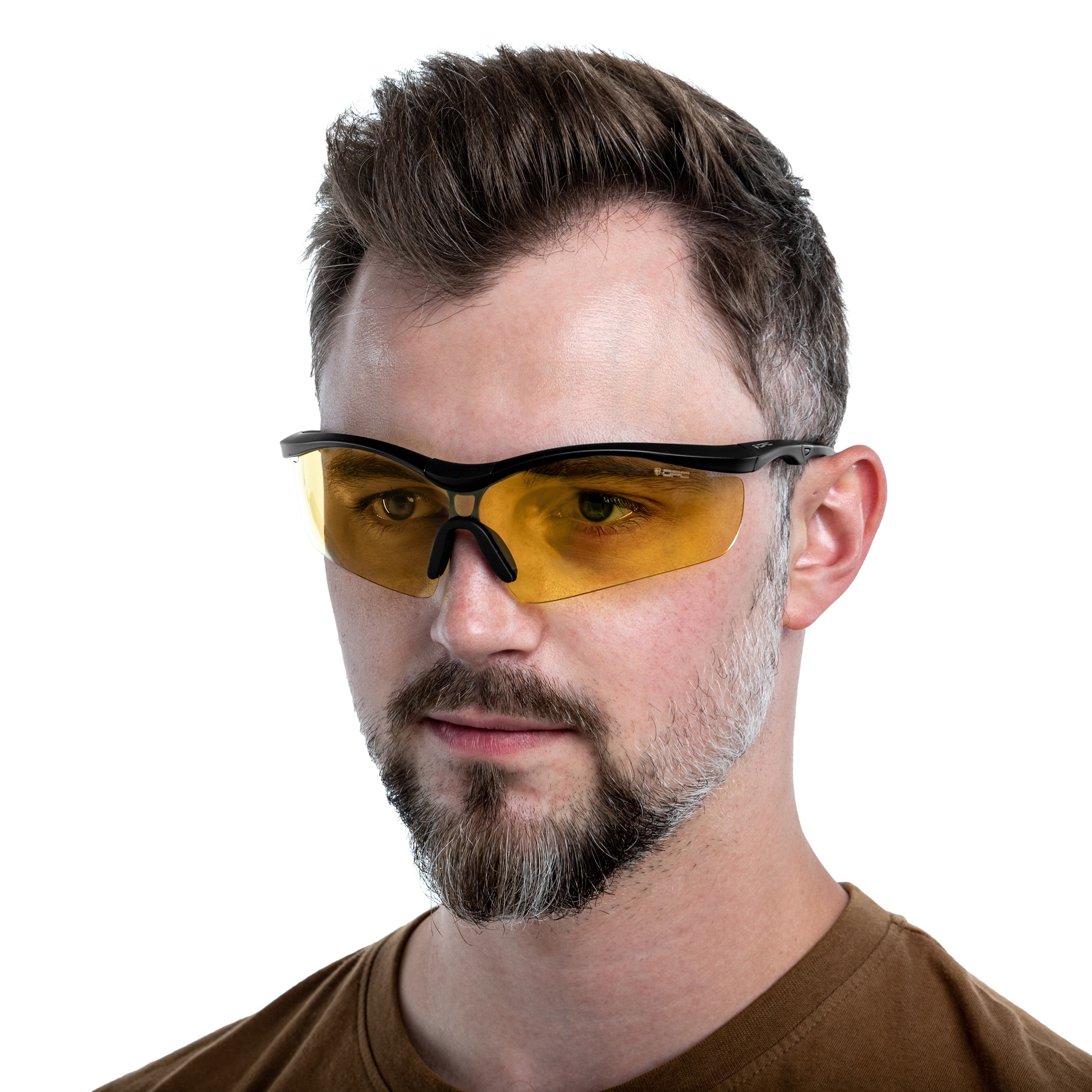 OPC - Extreme Raptor - Polarisierte Sonnenbrille - Matt Black Smoke/Yellow