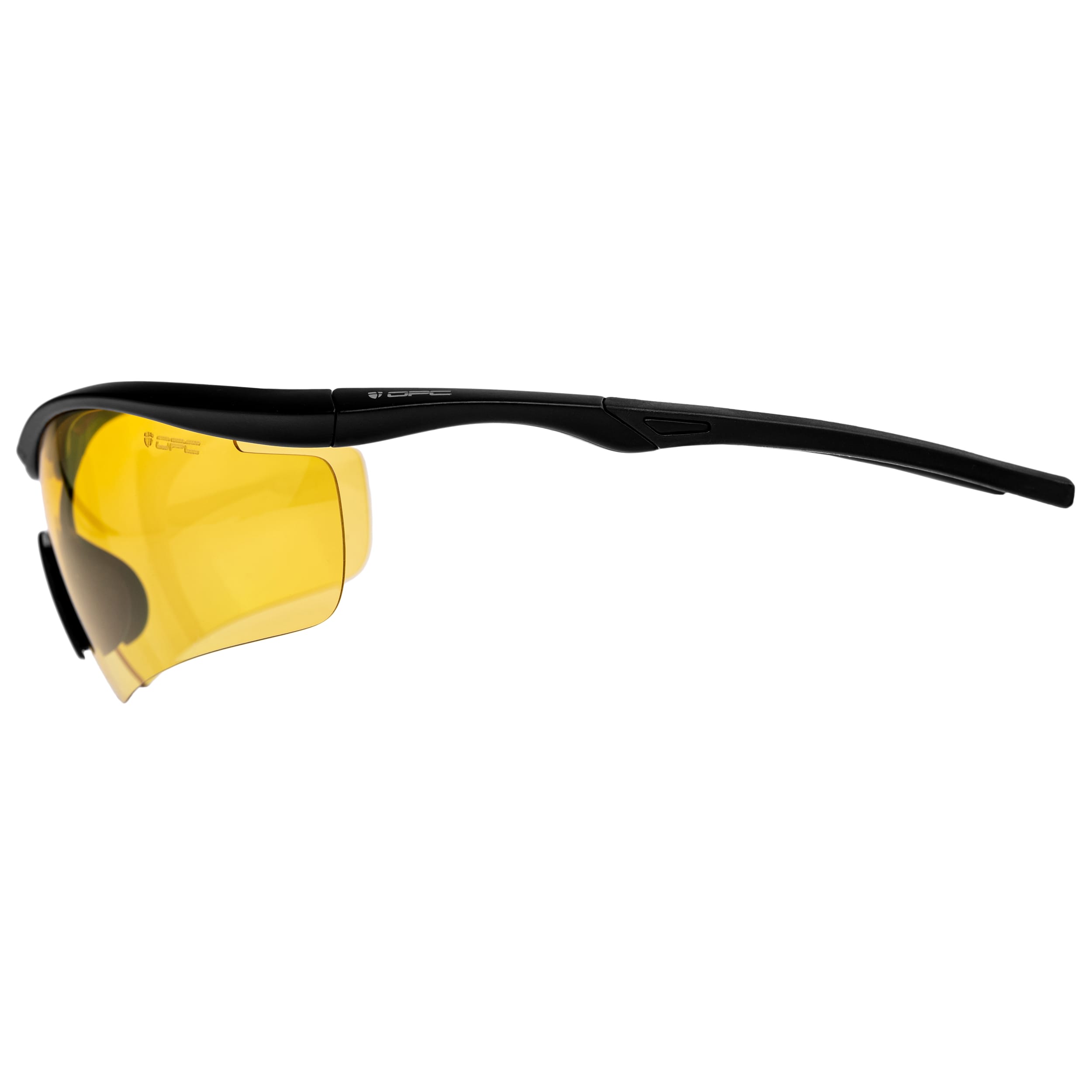 OPC - Extreme Raptor - Polarisierte Sonnenbrille - Matt Black Smoke/Yellow