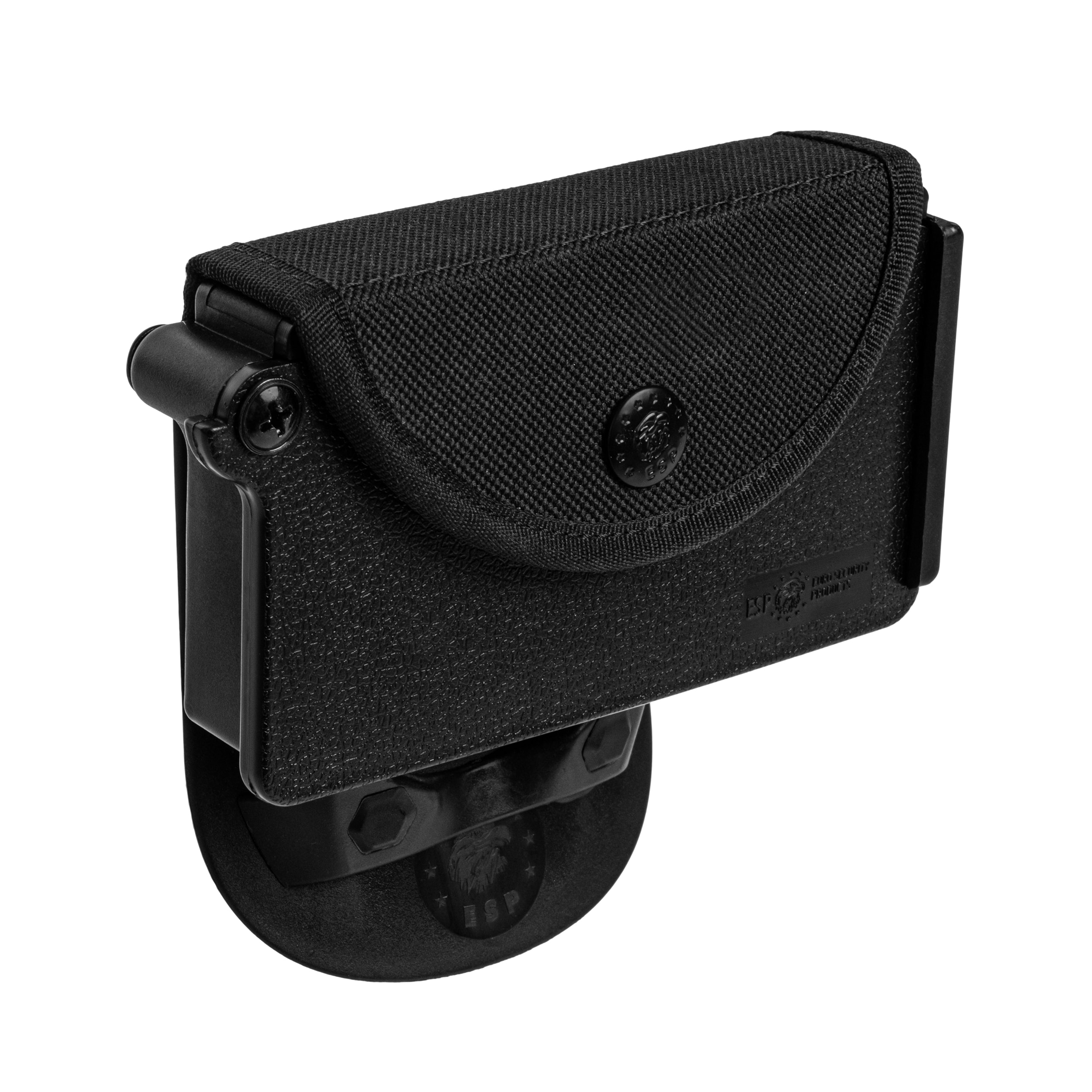 ESP - HTH-23 Drehbares Holster für Einweghandschellen - Black