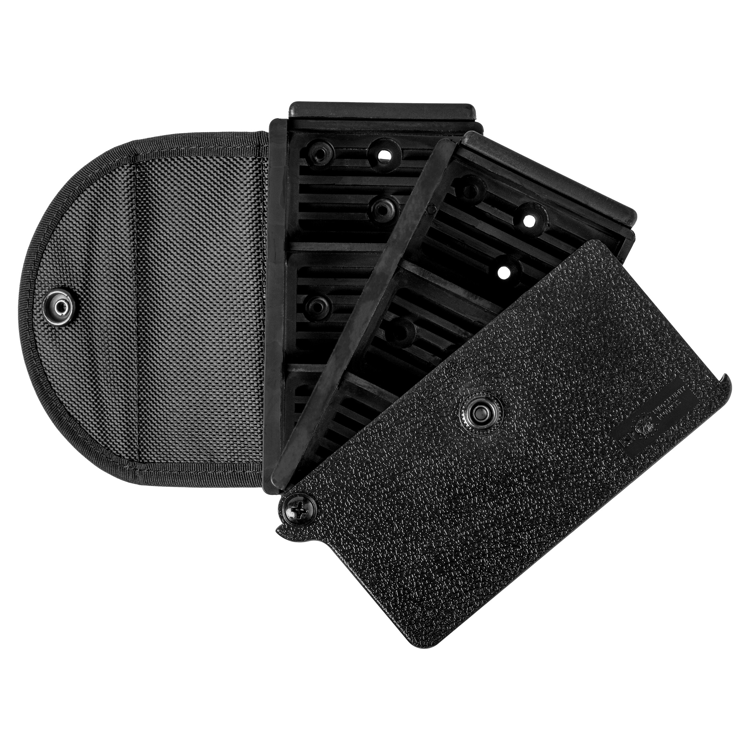 ESP - HTH-86 Drehbares Holster für Einweghandfesseln - Black