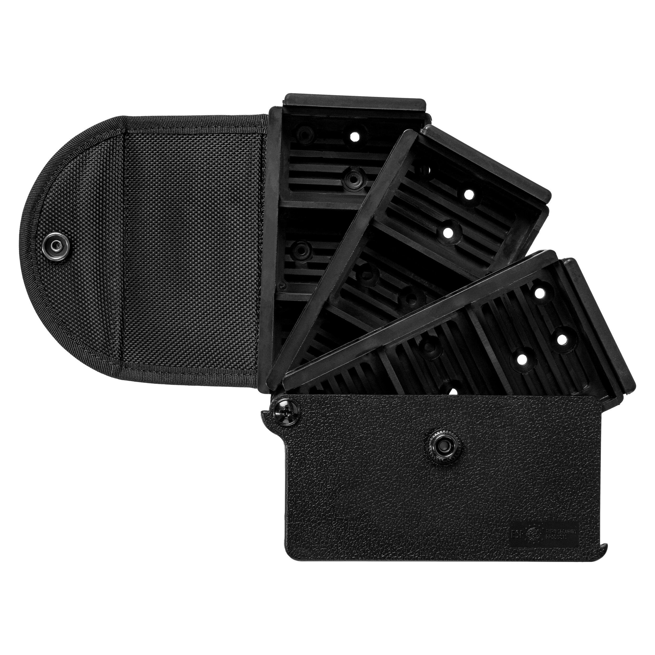 ESP - HTH-89 Drehbares Holster für Einweghandfesseln - Black