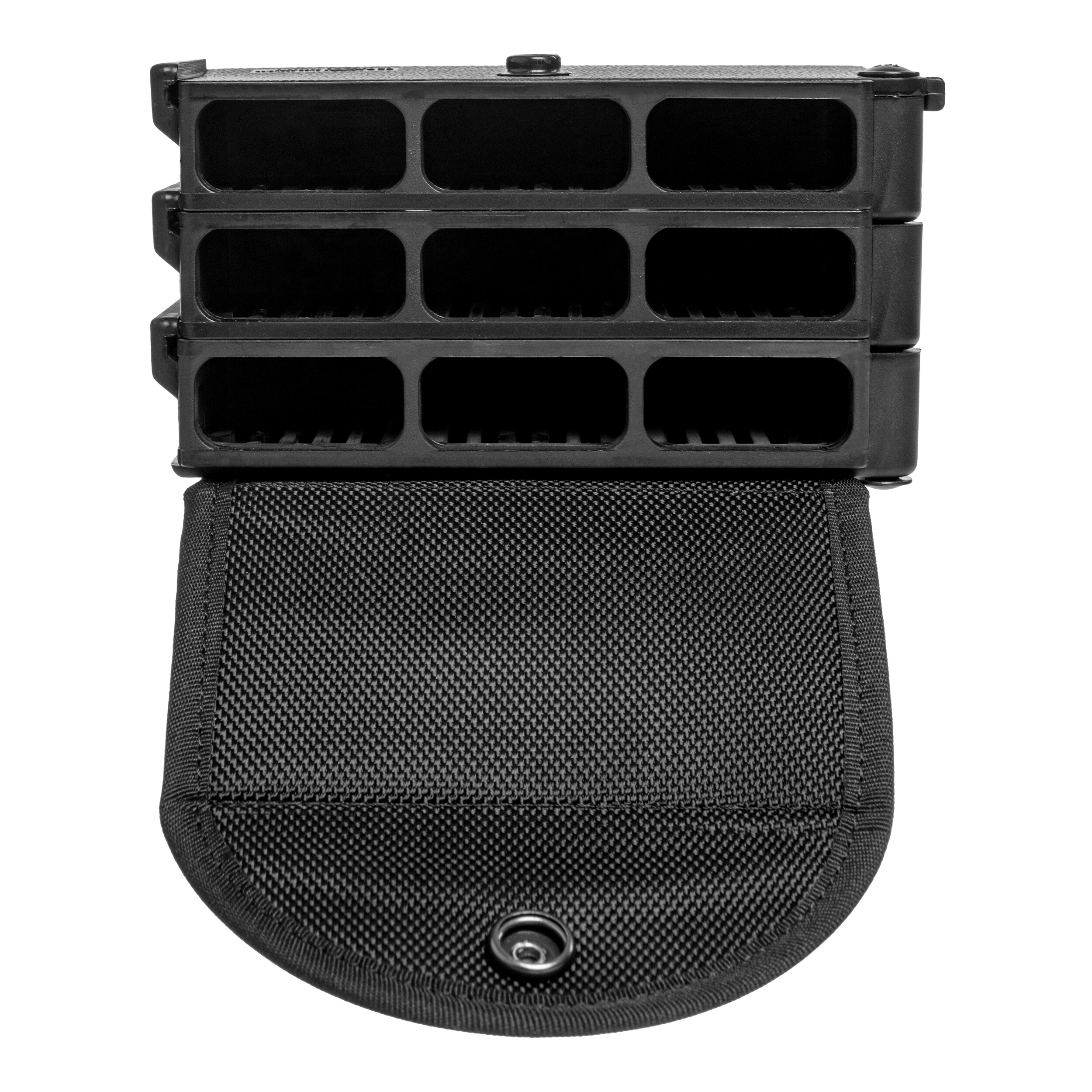 ESP - HTH-89 Drehbares Holster für Einweghandfesseln - Black