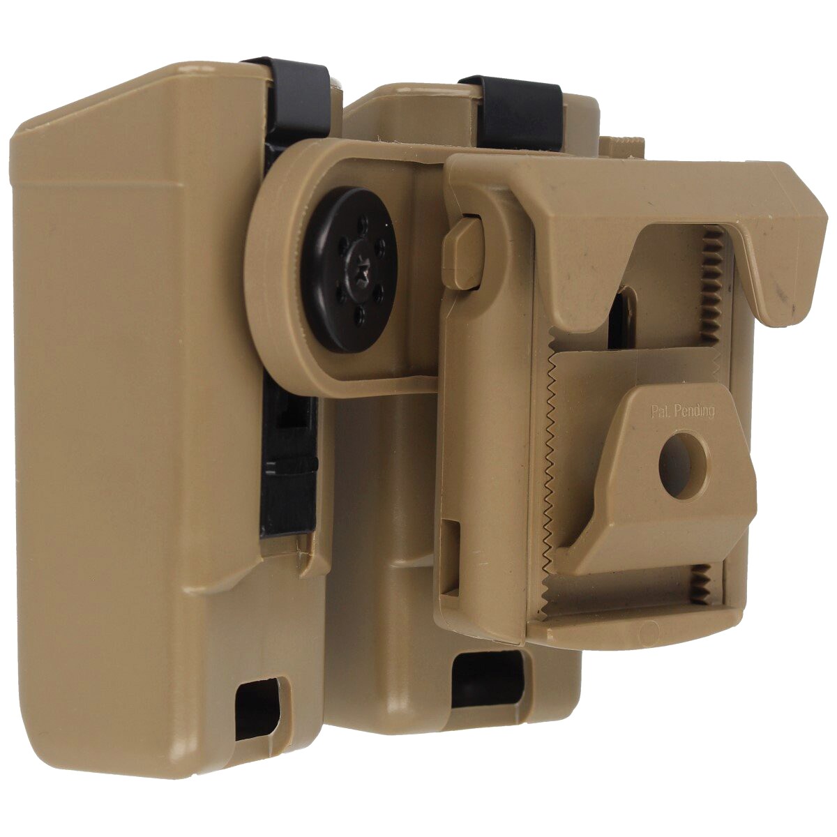 ESP - Doppel-Magazintasche mit UBC-01 Clip-Befestigung für 9 mm Magazine - Khaki
