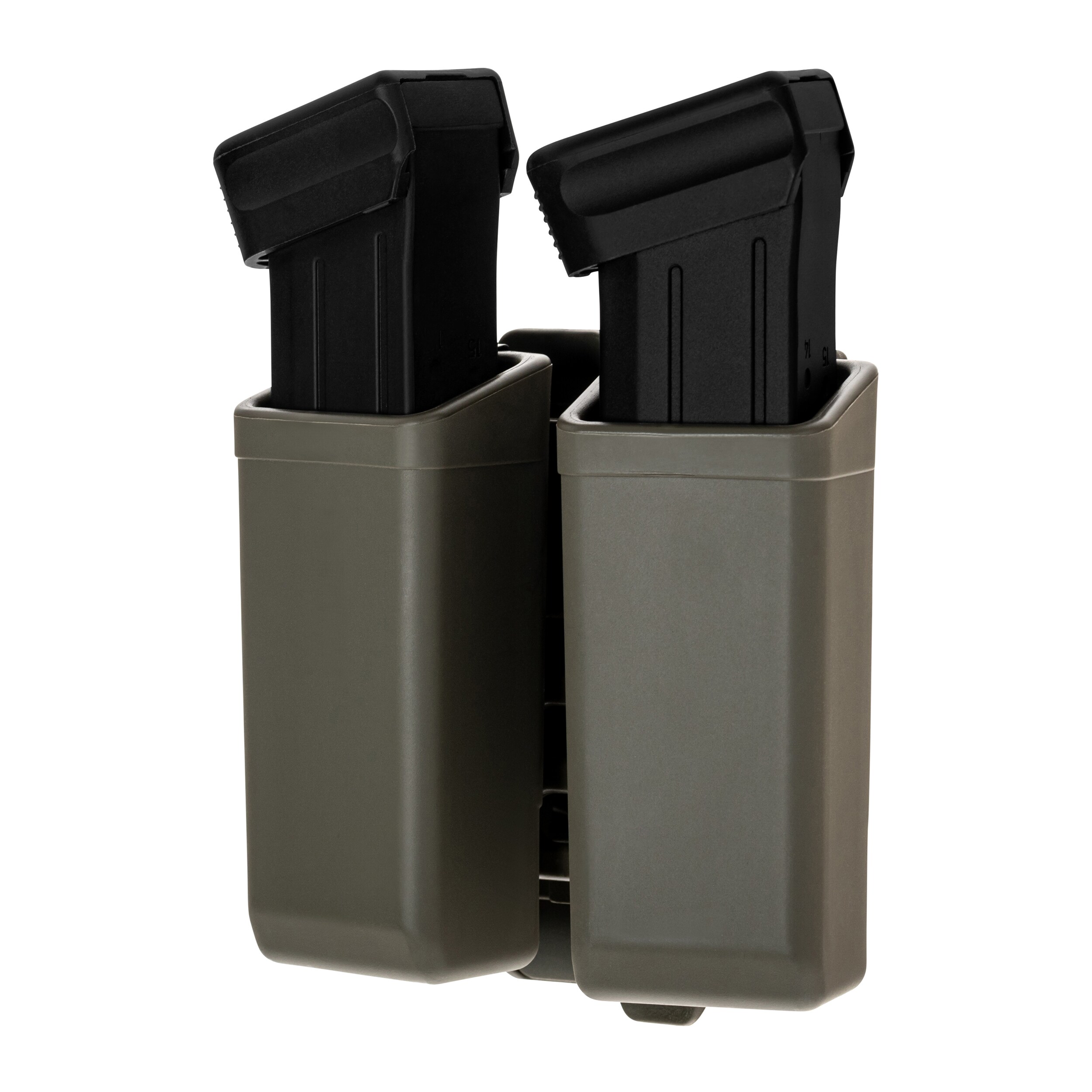 ESP - Doppel-Magazintasche, drehbar mit UBC-07 Clip-Befestigung für kleine Magazine - Olive Drab