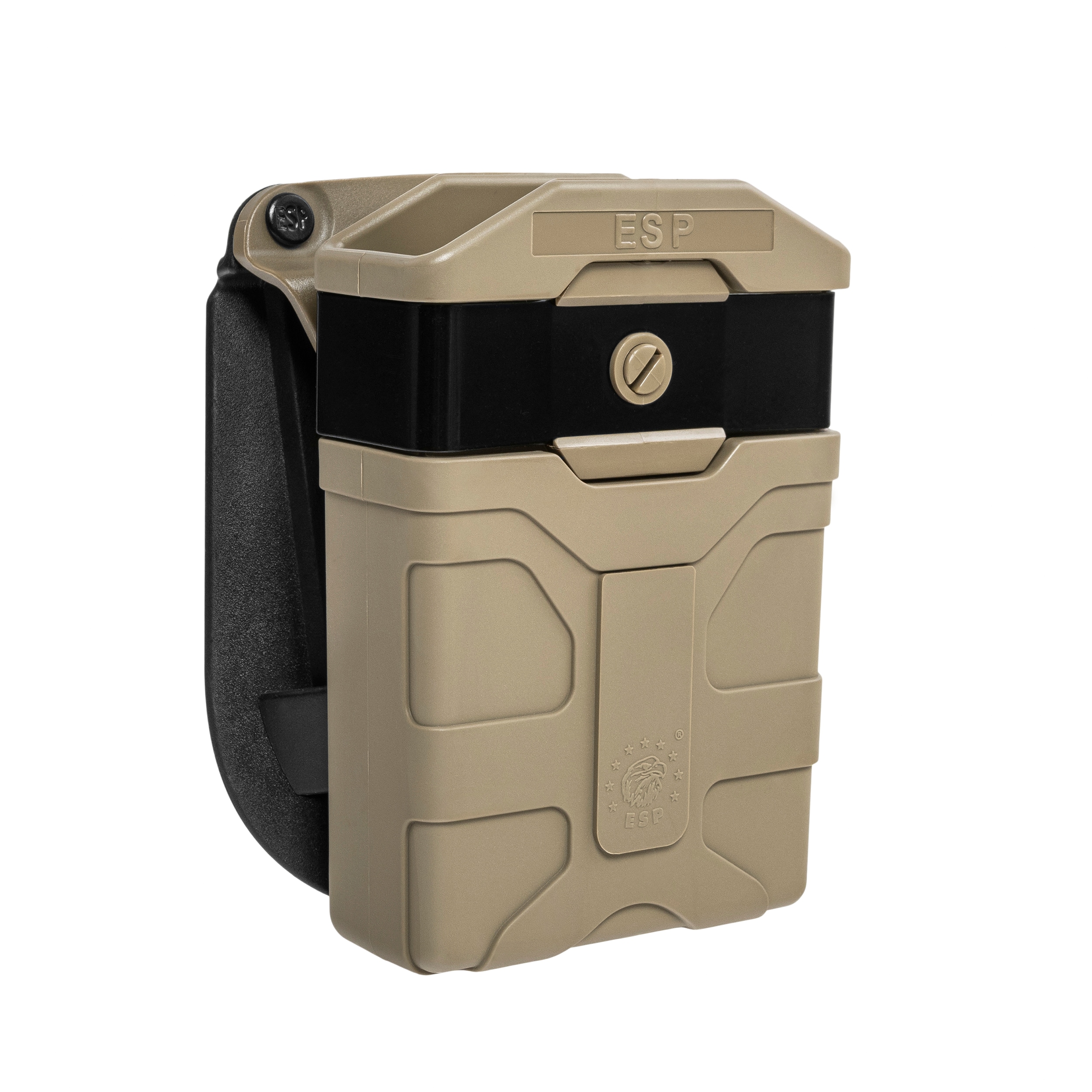 ESP - Drehbare Magazintasche mit Paddle-Befestigung - Khaki